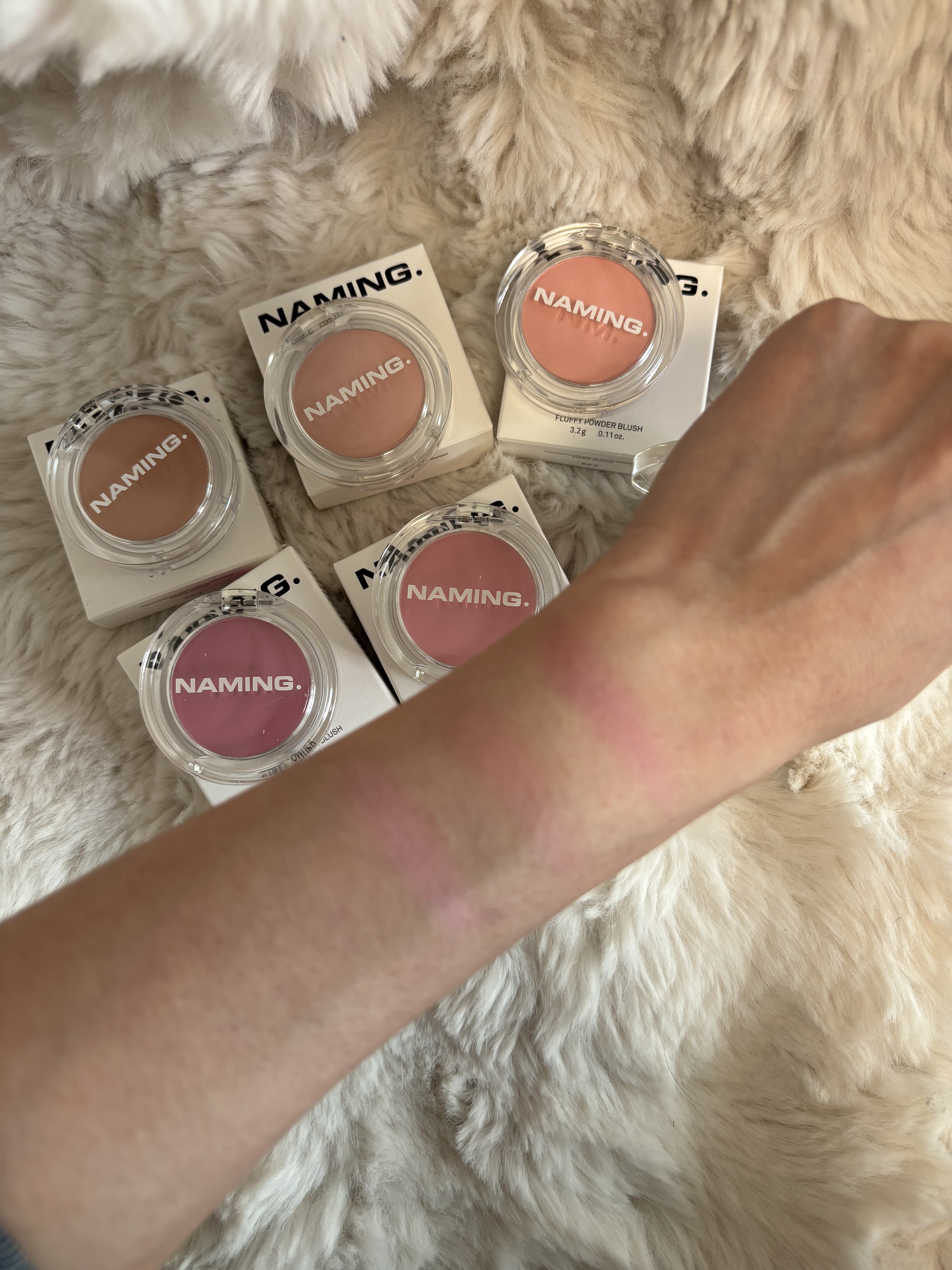 ネーミング フラッフィーパウダーブラッシュ/NAMING./パウダーチークを使ったクチコミ（3枚目）
