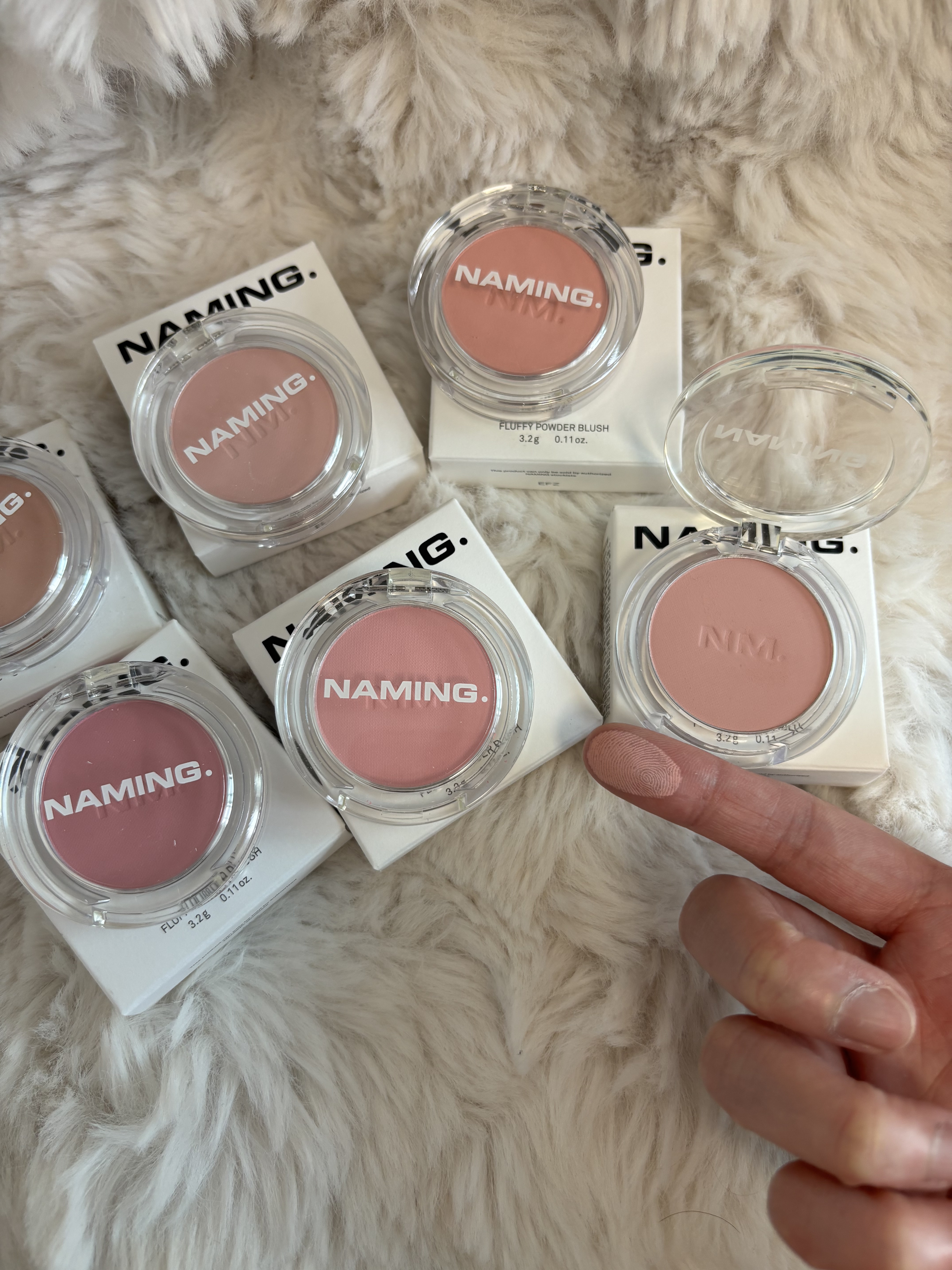 ネーミング フラッフィーパウダーブラッシュ/NAMING./パウダーチークを使ったクチコミ（2枚目）