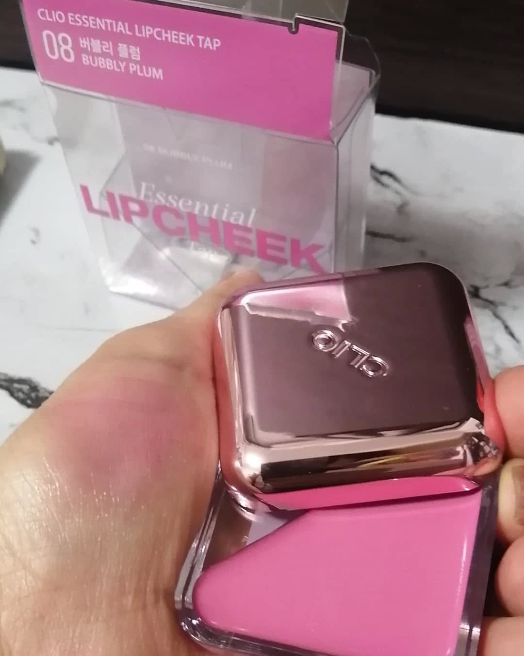 エッセンシャル リップチーク タップ/CLIO/ジェル・クリームチークを使ったクチコミ（2枚目）