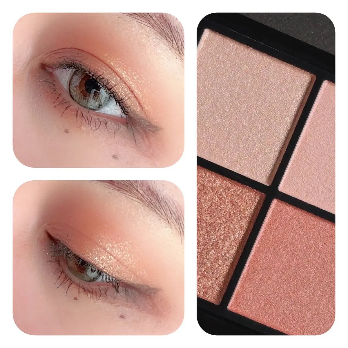 ケイト ポッピングシルエットシャドウ EX-1 ブラッドオレンジポップ(限定)/KATE/アイシャドウパレットを使ったクチコミ（2枚目）