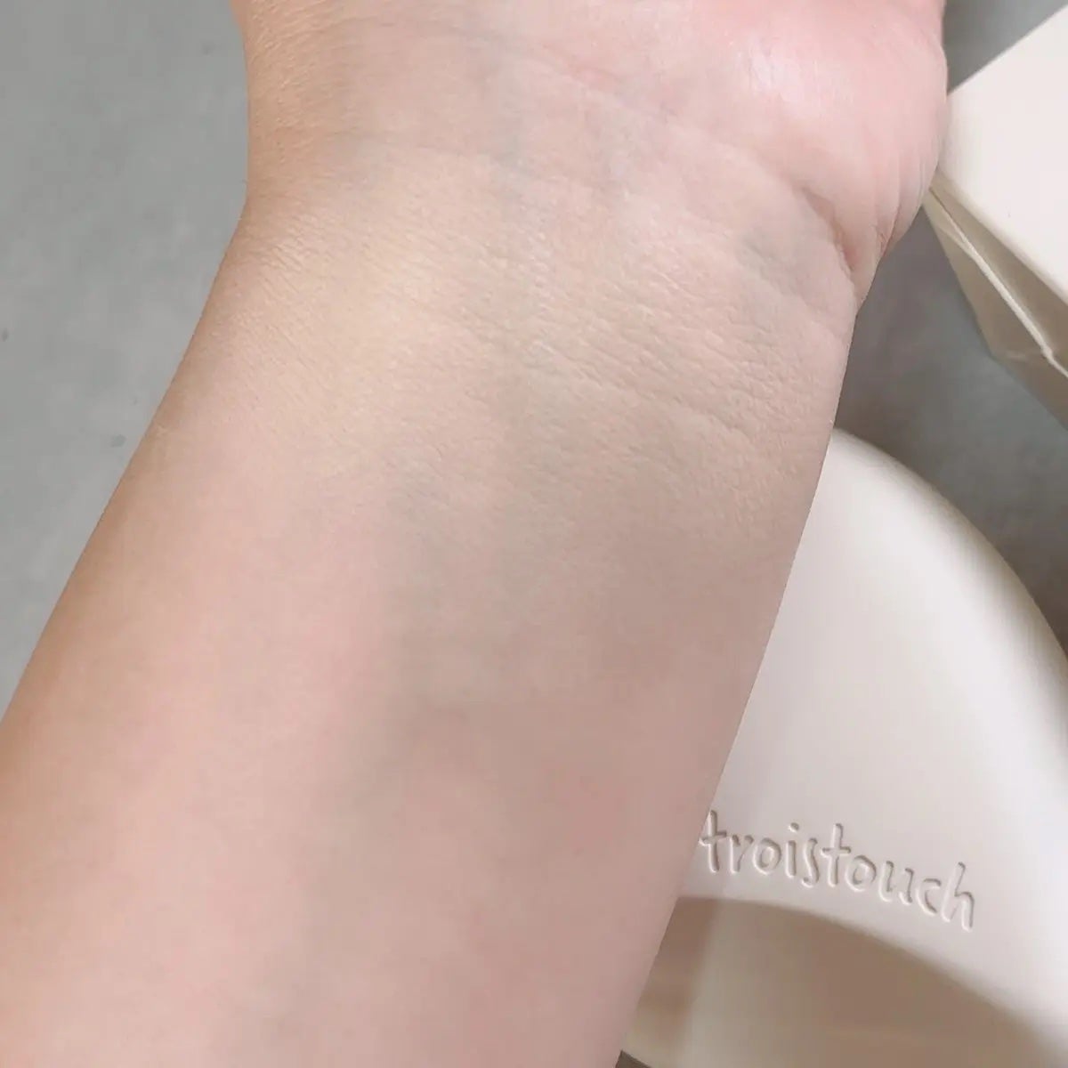 トワタッチ ハートクッション マットカバー/troistouch/クッションファンデーションを使ったクチコミ(4枚目)