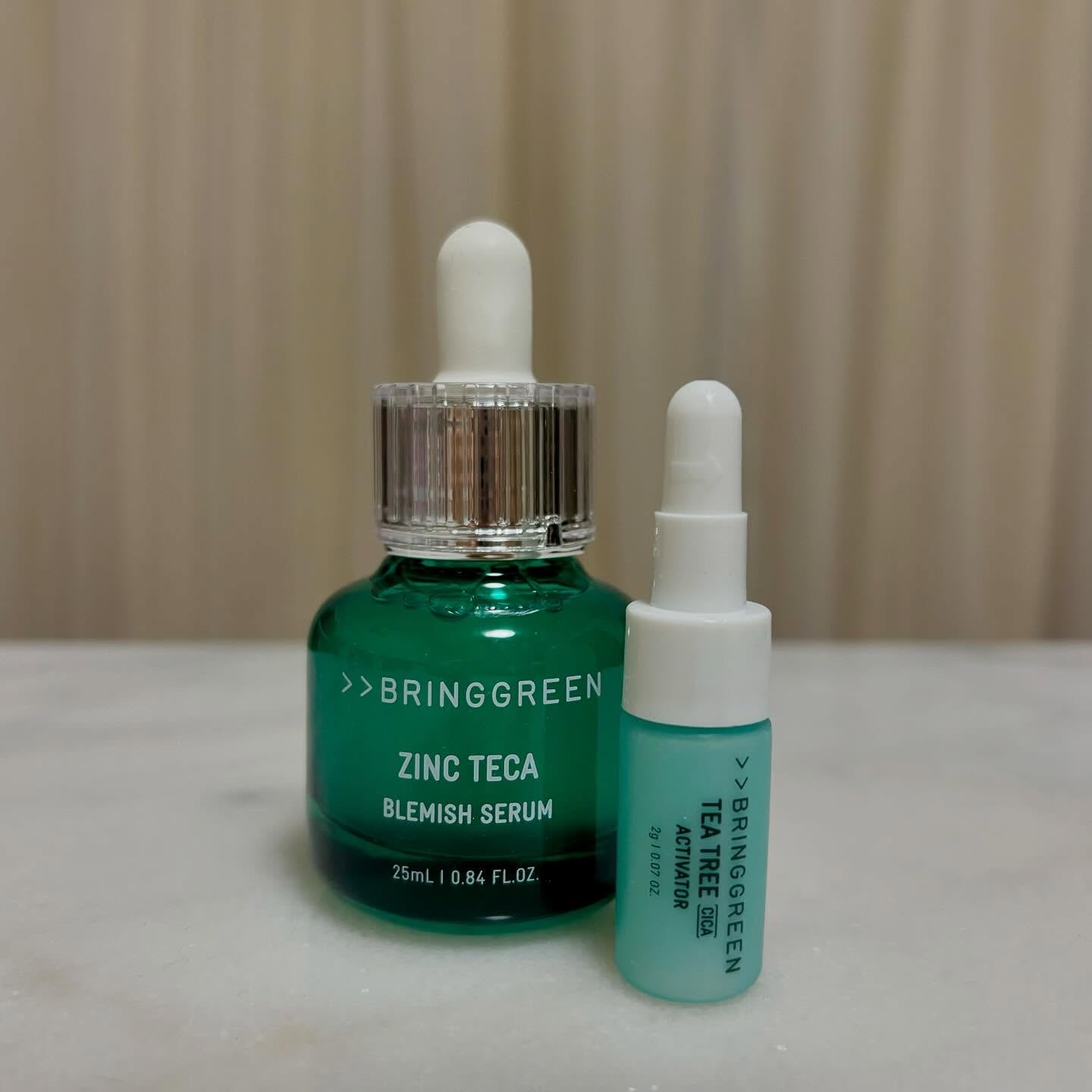 ジンクテカBセラムセット/BRING GREEN/スキンケアキットを使ったクチコミ（1枚目）