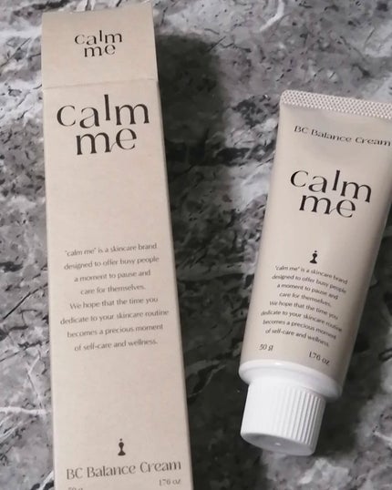 BCバランスクリーム/calm me/フェイスクリームを使ったクチコミ(1枚目)