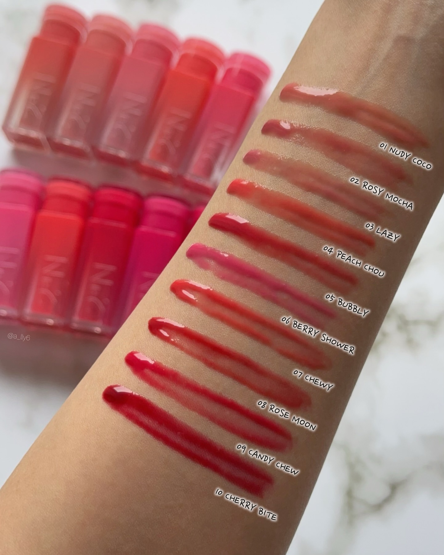 グレイズバウンシングティント/2aN/リップティントを使ったクチコミ（2枚目）