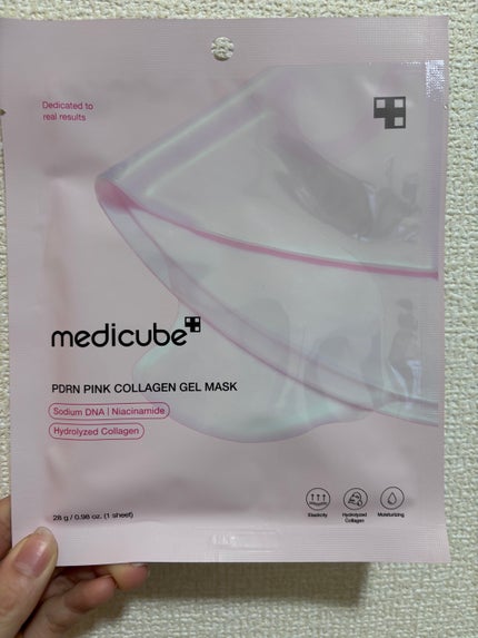 PDRNピンクコラーゲンゲルマスク/MEDICUBE/シートマスク・パックを使ったクチコミ(1枚目)