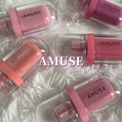 ジェルフィットティント/AMUSE/リップティントを使ったクチコミ(1枚目)