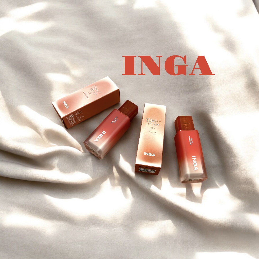 ベルベットシューティント/INGA/リップティントを使ったクチコミ（1枚目）