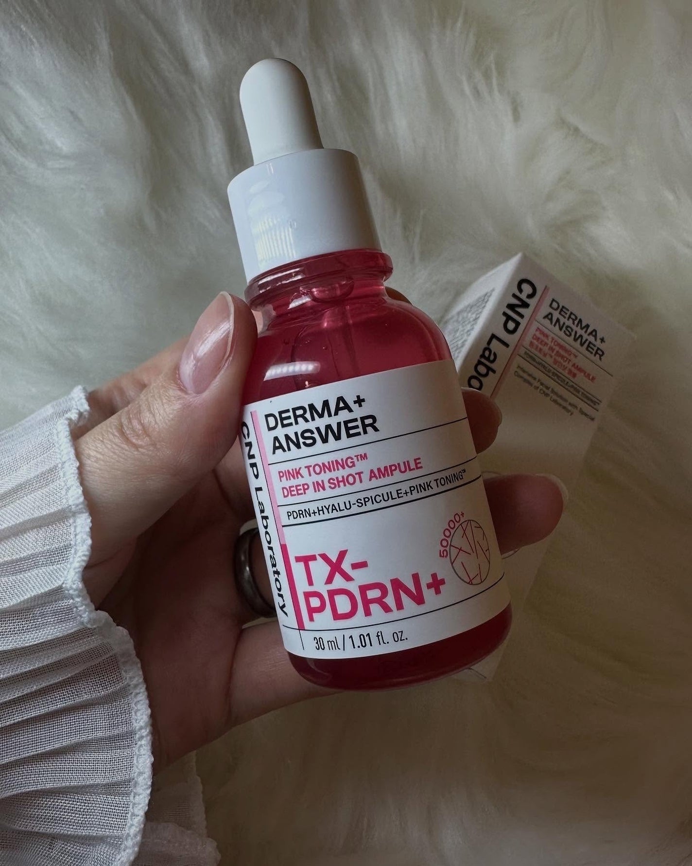 ピンクトーニング™︎ディープインショットアンプル/CNP Laboratory/美容液を使ったクチコミ(3枚目)