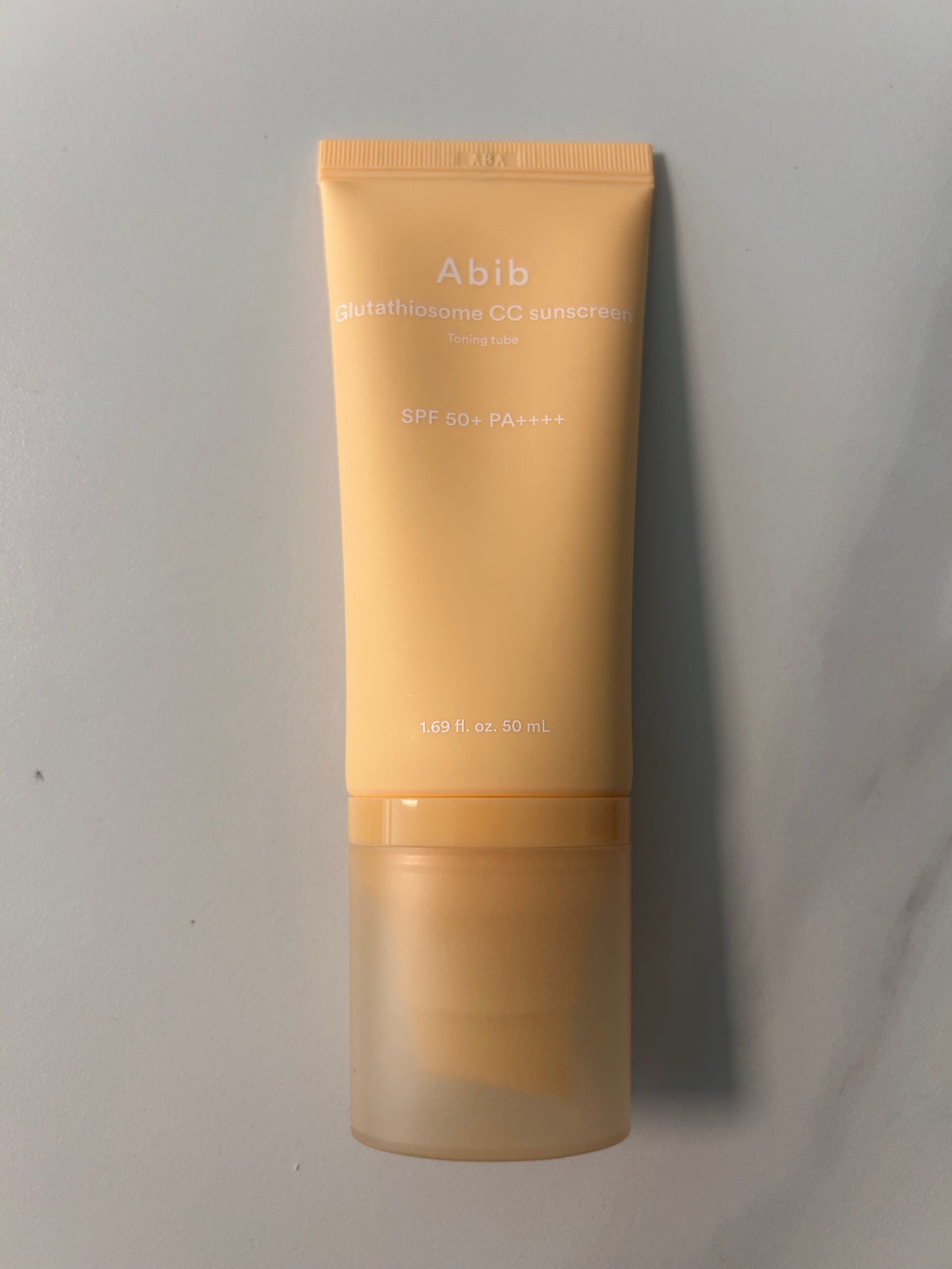 グルタチオンソームCCサンクリームトーニングチューブ/Abib /CCクリームを使ったクチコミ(1枚目)