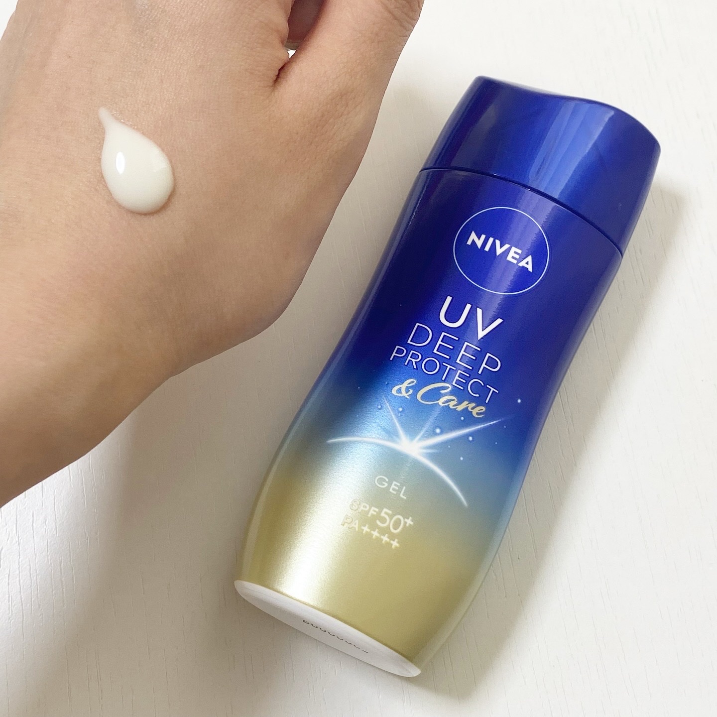 ニベアUV ディープ プロテクト＆ケア ジェル/ニベア/日焼け止めジェルを使ったクチコミ（3枚目）