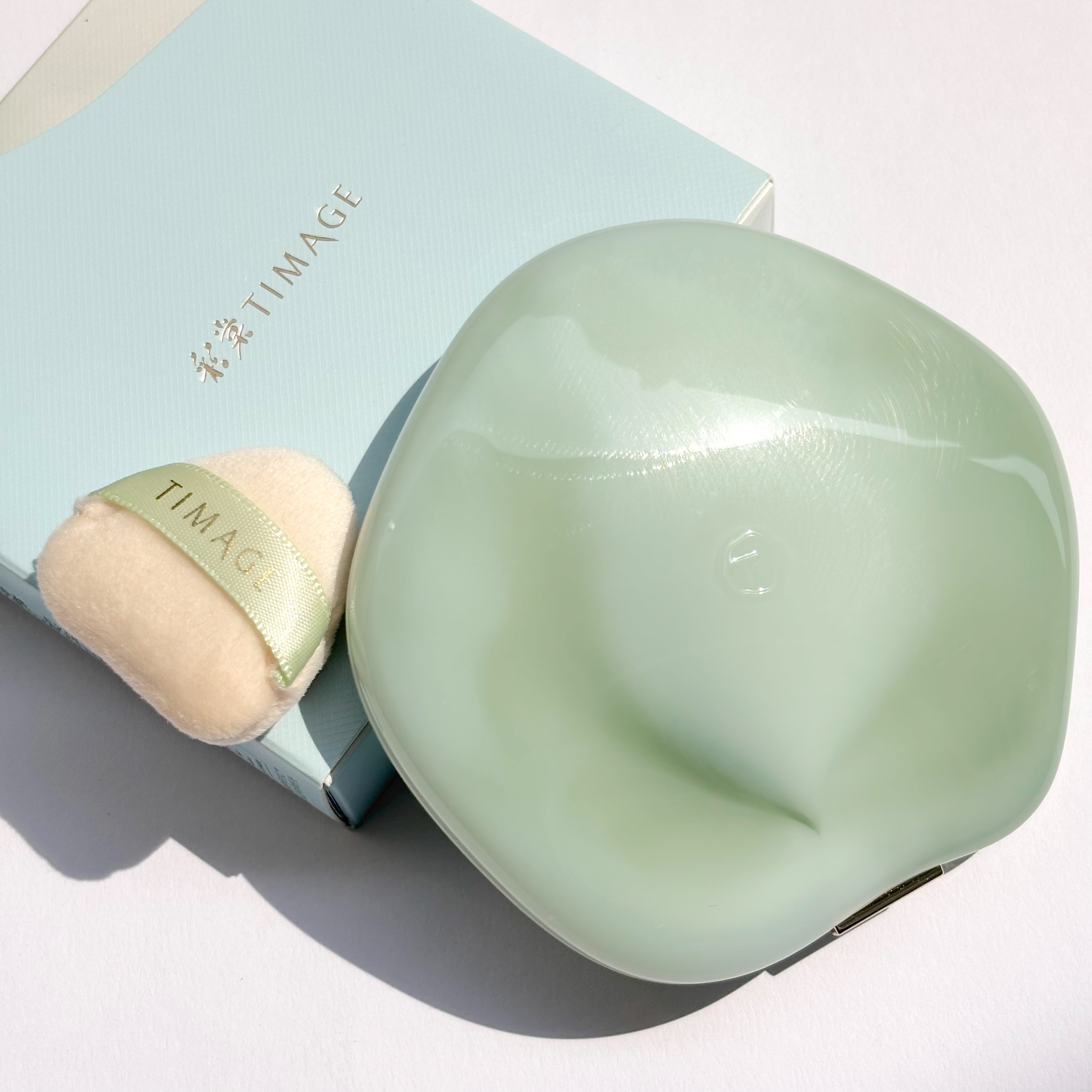 TIMAGE  3色チークパレット/TIMAGE/パウダーチークを使ったクチコミ（2枚目）