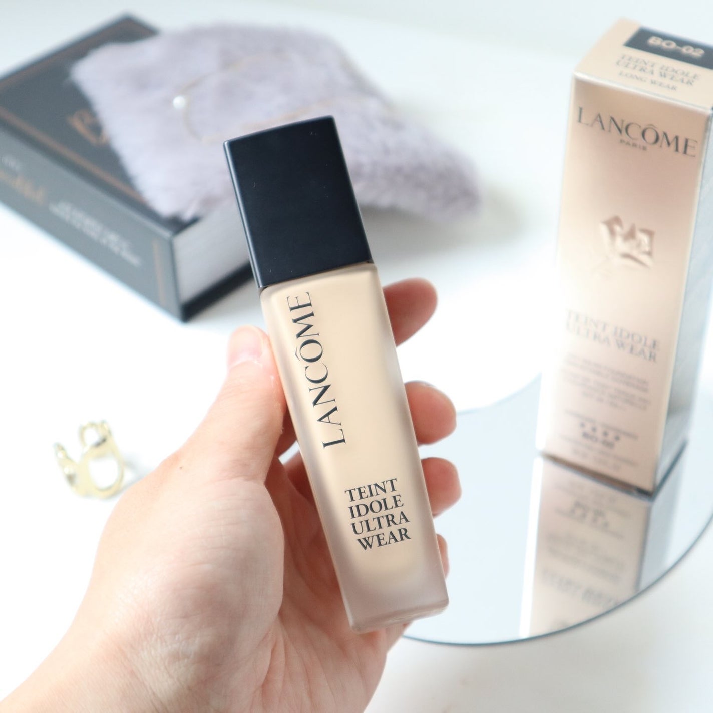 タンイドル ウルトラ ウェア リキッド N/LANCOME/リキッドファンデーションを使ったクチコミ(3枚目)