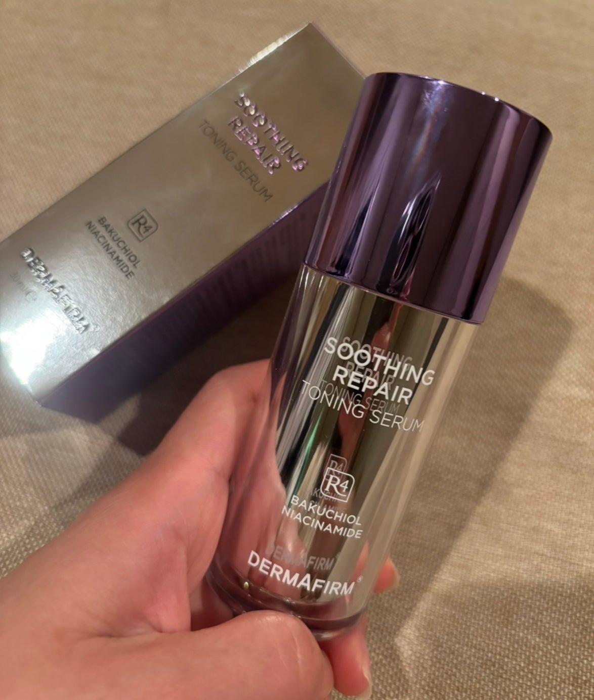 SOOTHING REPAIR TONING SERUM R4/ダーマファーム/美容液を使ったクチコミ(1枚目)