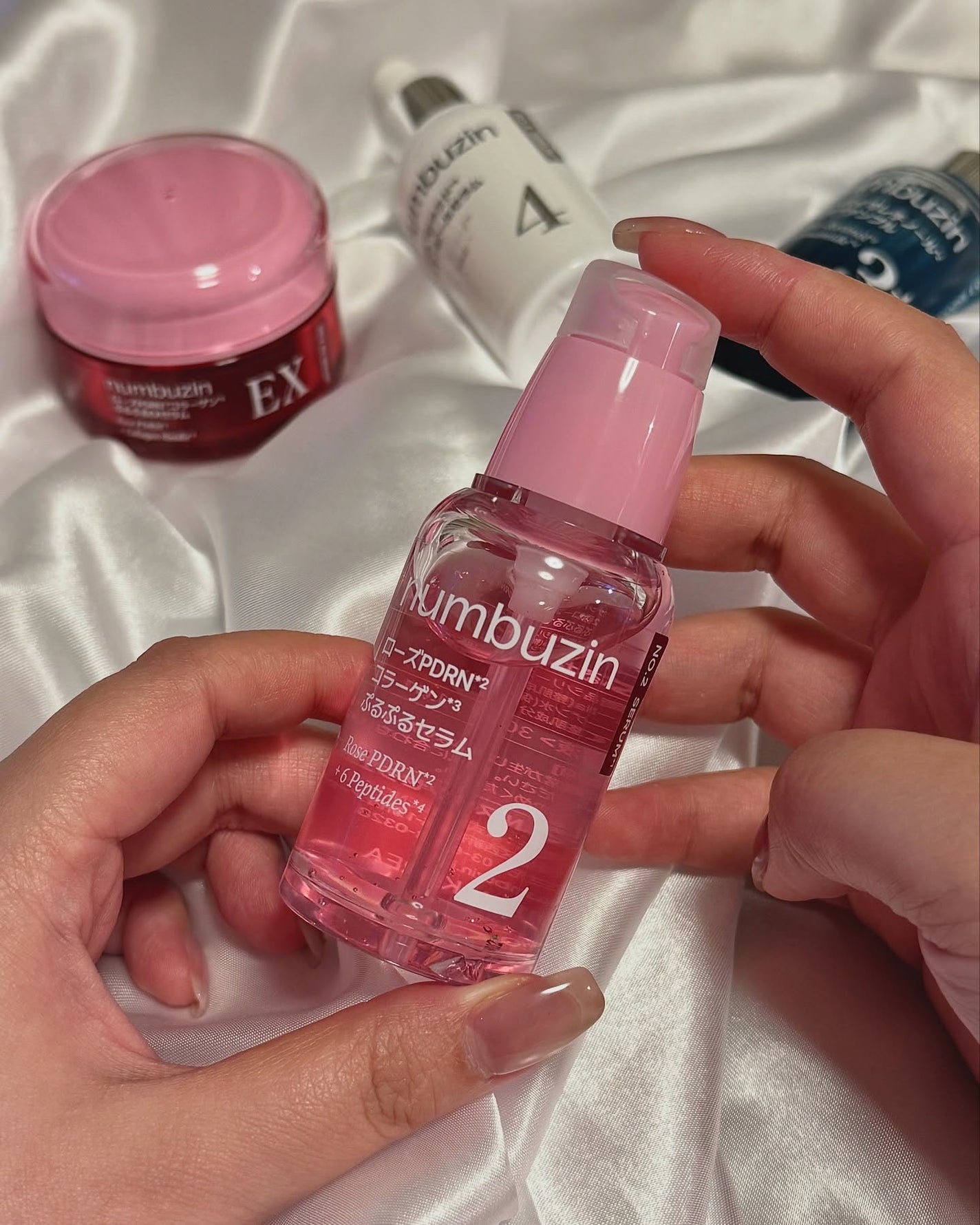 2番 ローズPDRNコラーゲンぷるぷるセラム/numbuzin/美容液を使ったクチコミ(1枚目)