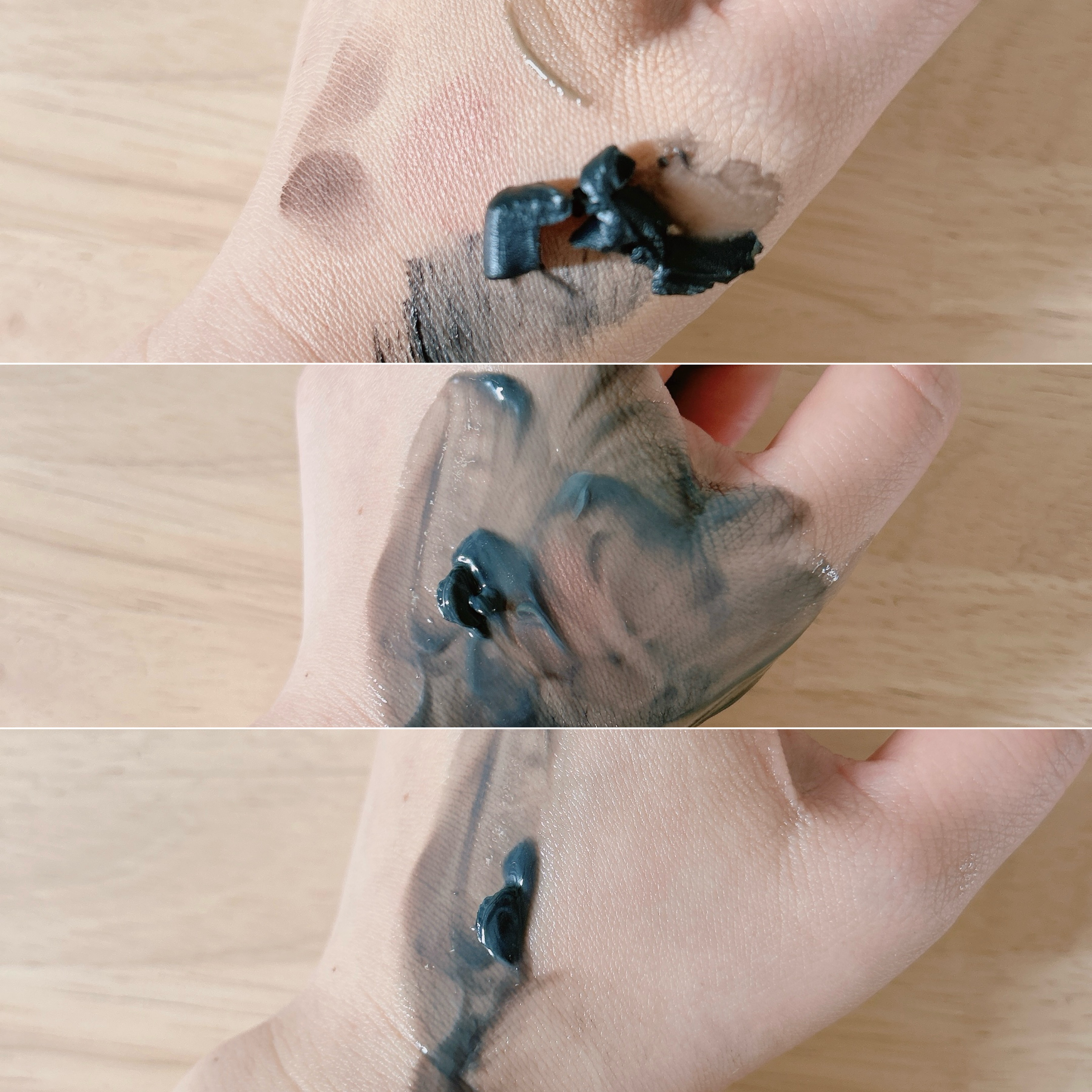 スムースクレンジングバーム ディープブラック GL+/PERFECT ONE  FOCUS/クレンジングバームを使ったクチコミ（3枚目）