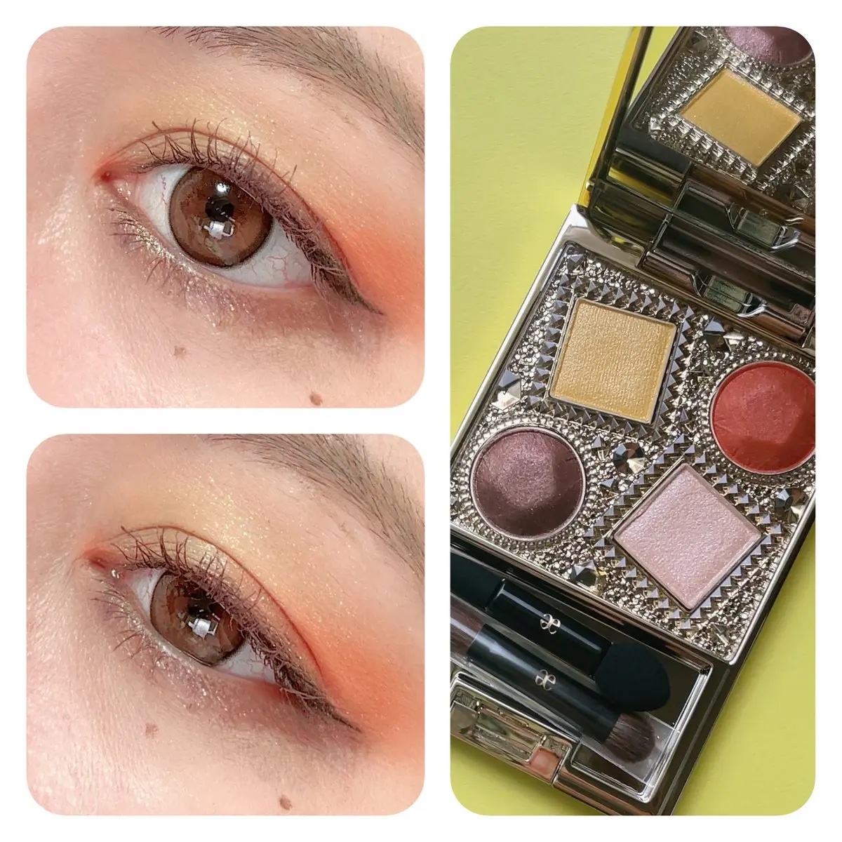 エレガンス ヌーヴェル アイズ 39/Elégance/アイシャドウパレットを使ったクチコミ（2枚目）