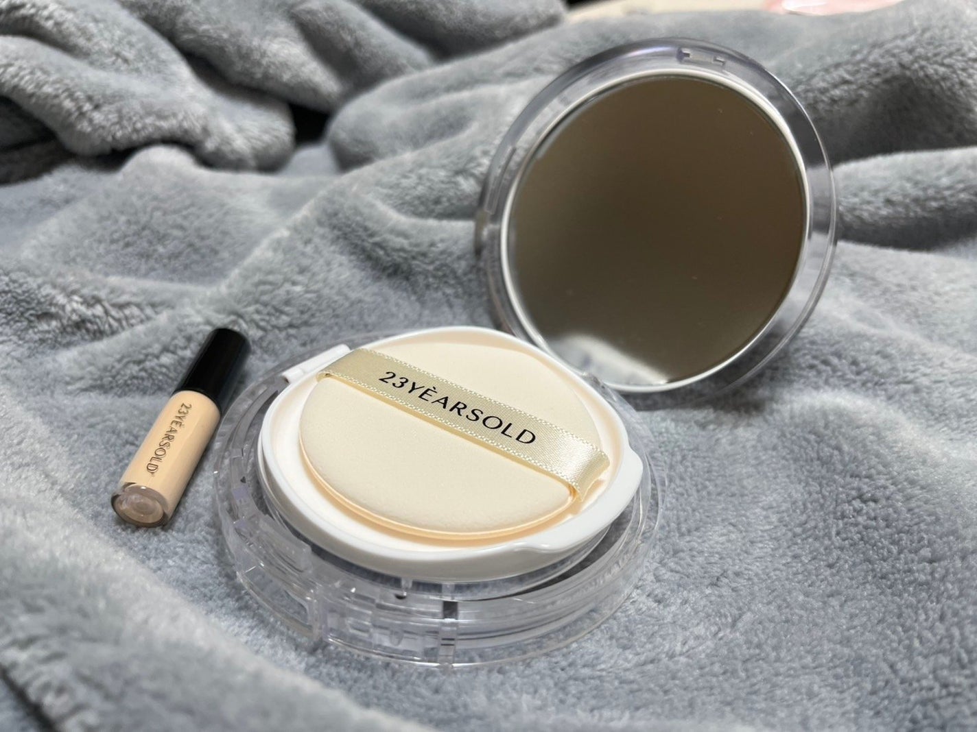 ハートリーフシーンカバークッション/23years old/クッションファンデーションを使ったクチコミ(2枚目)