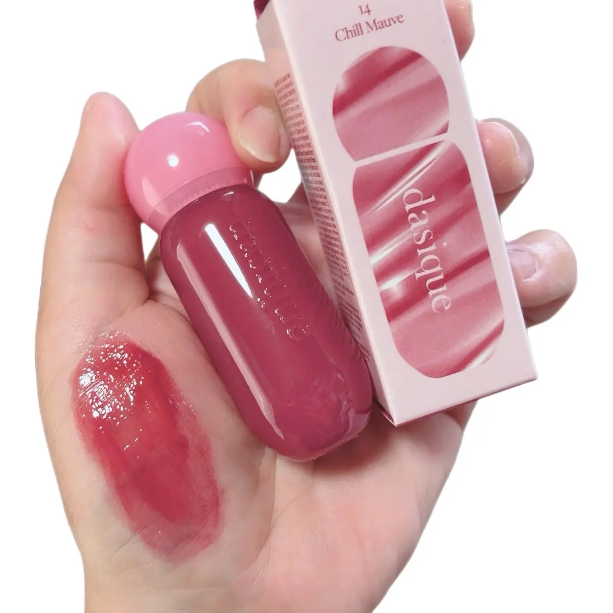 ジューシーデューイグロウティント/dasique/リップティントを使ったクチコミ（3枚目）