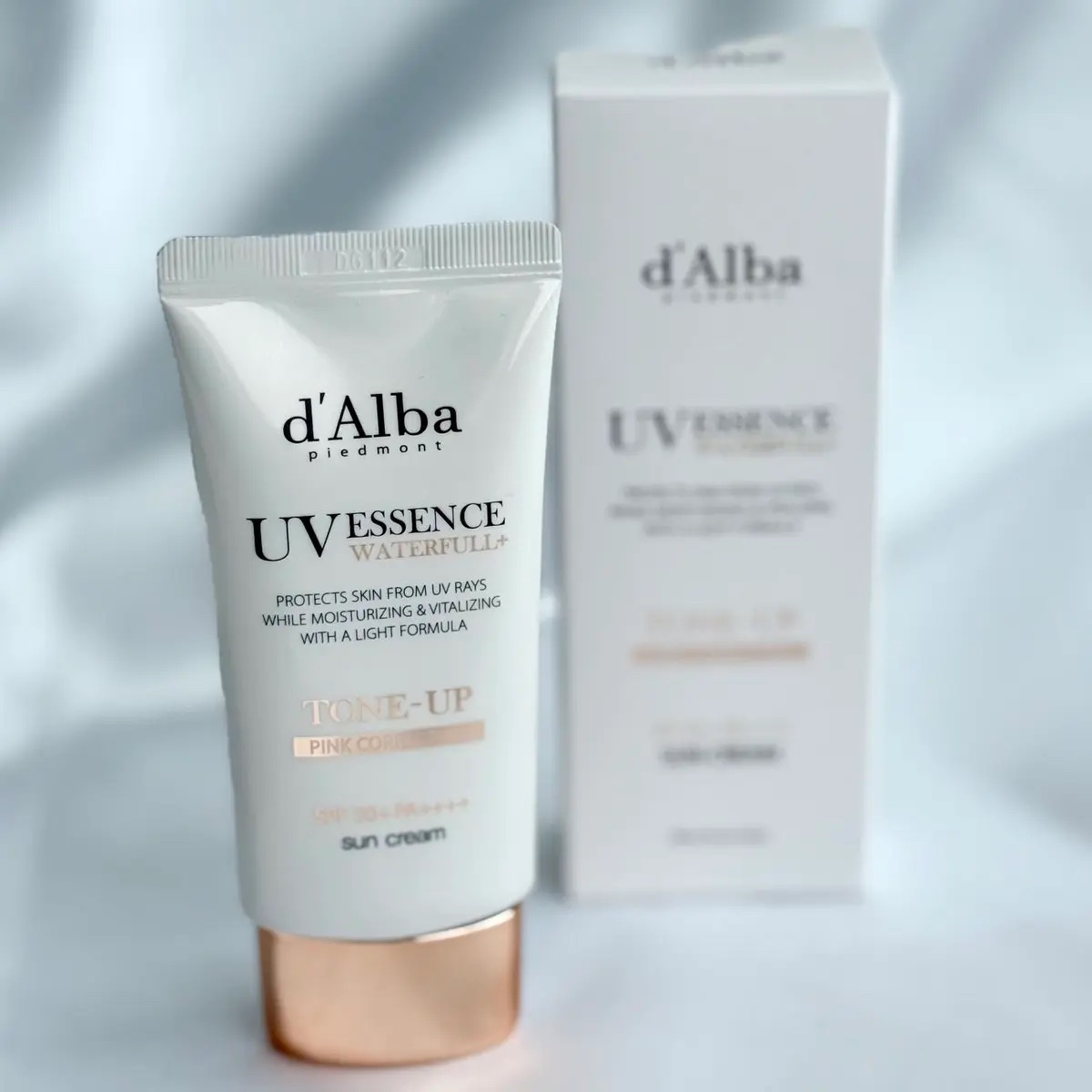 ウォータフルトーンアップサンクリーム/ダルバ/日焼け止めクリームを使ったクチコミ（1枚目）