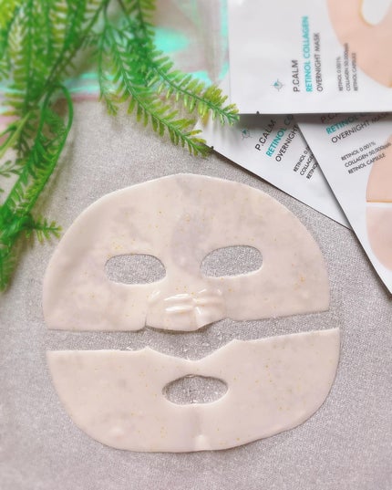 レチノール コラーゲン オーバーナイト マスク/P.CALM/シートマスク・パックを使ったクチコミ(2枚目)