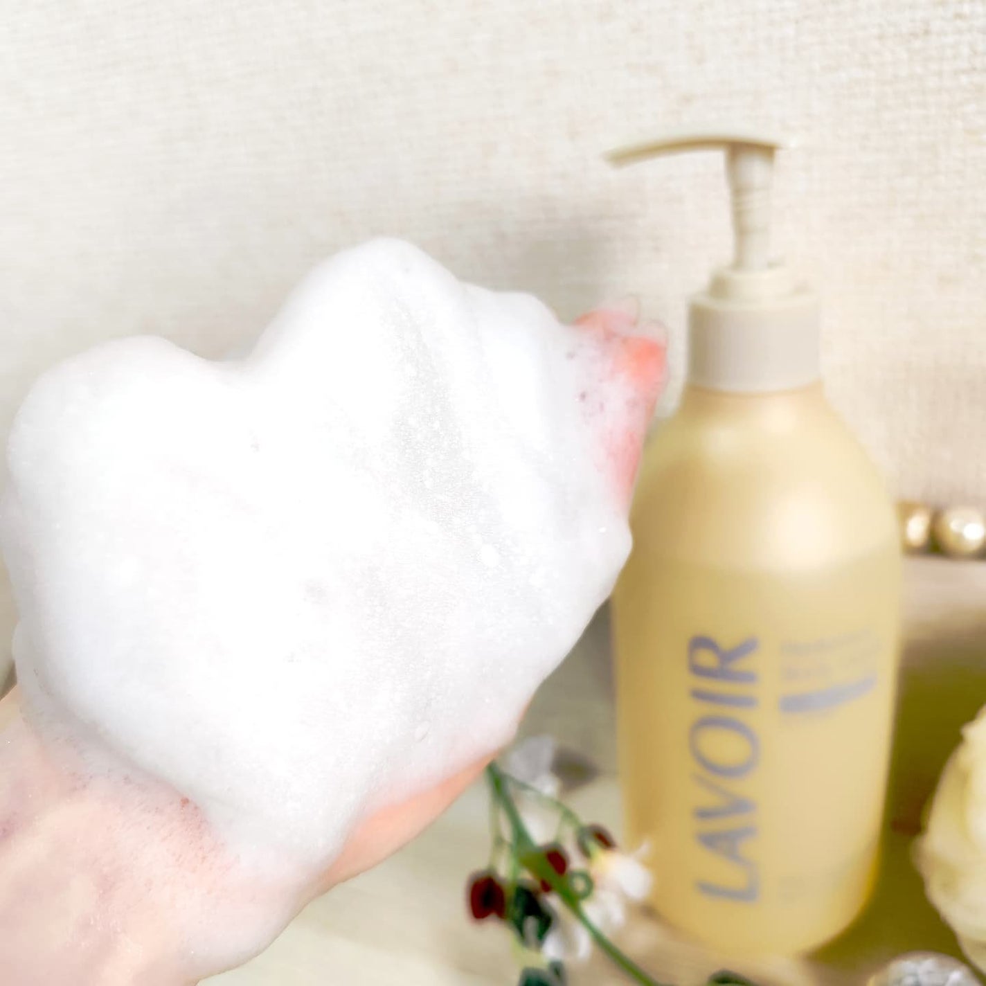 パフューム ボディウォッシュ ホワイトムスク&アンバー/LAVOIR/ボディソープを使ったクチコミ(4枚目)