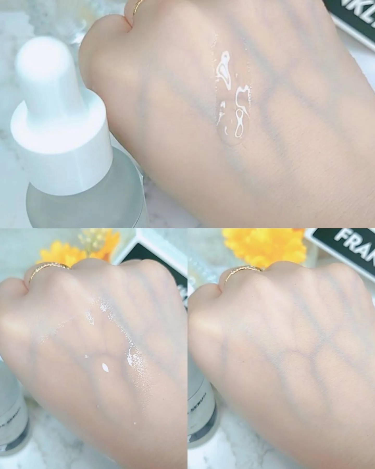 ナイアシンジンクビーズセラム/Frankly/美容液を使ったクチコミ（3枚目）