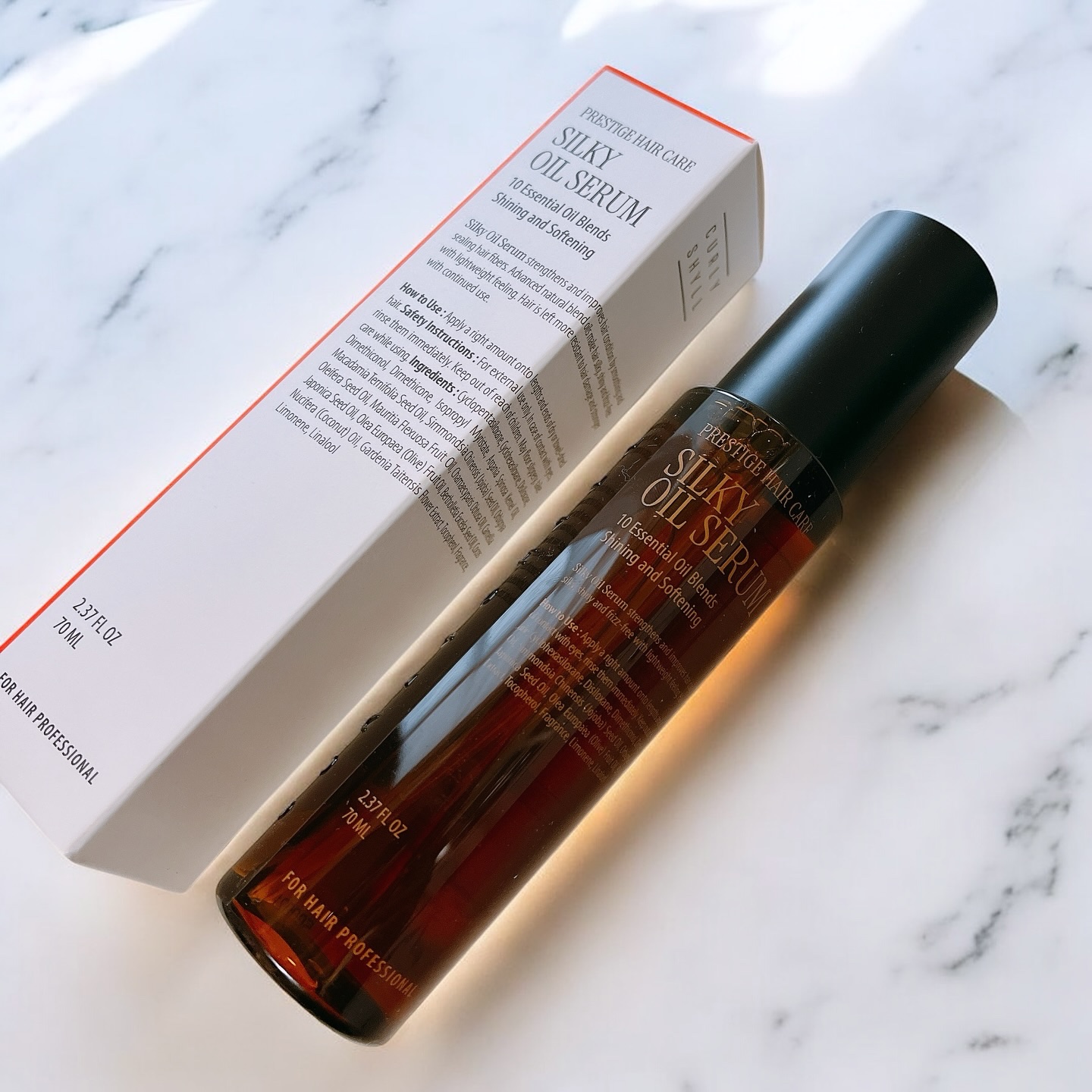 SILKY OIL SERUM/CULRY SHYLL/ヘアオイルを使ったクチコミ（1枚目）