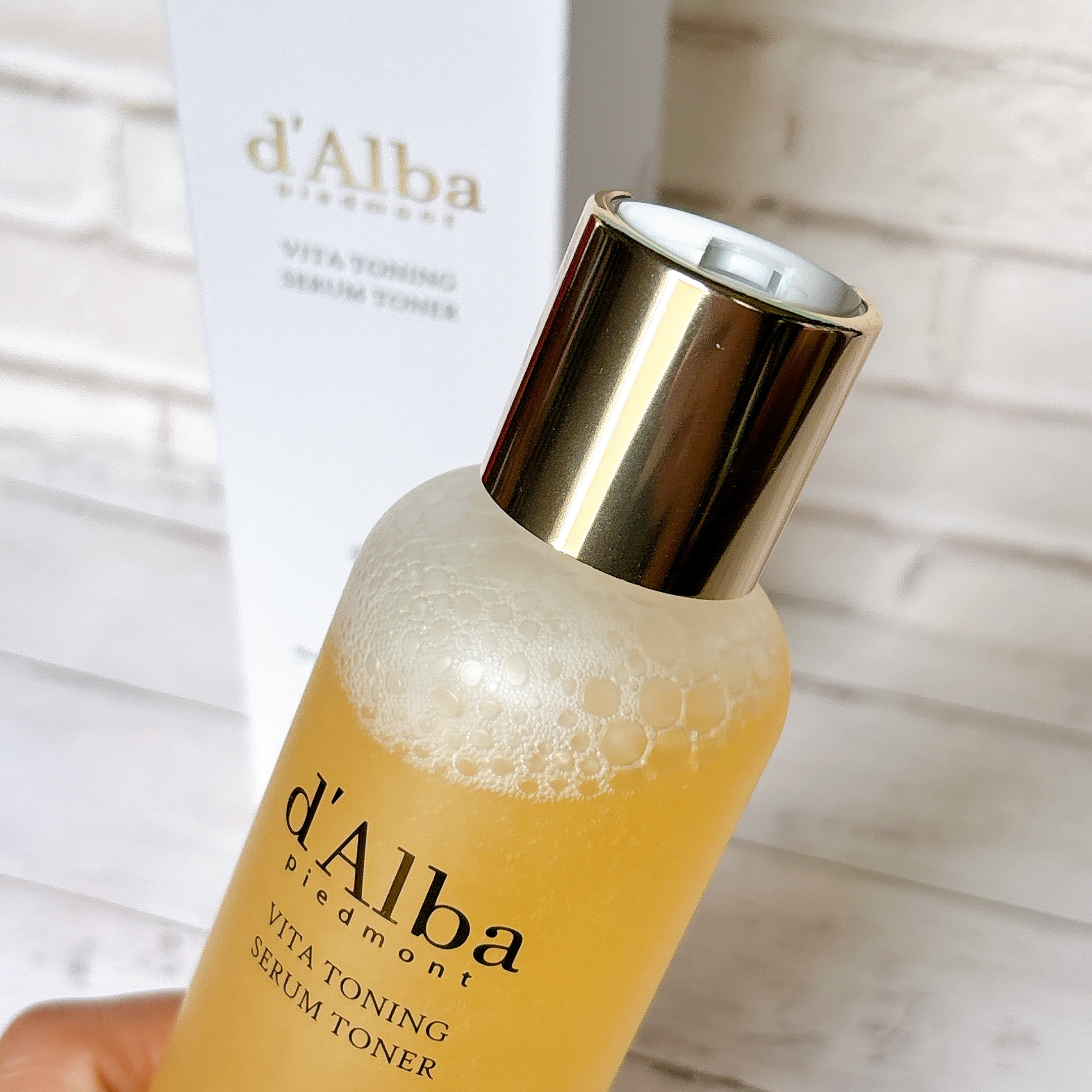 ビタトーニングセラムトナー/ダルバ/化粧水を使ったクチコミ（2枚目）