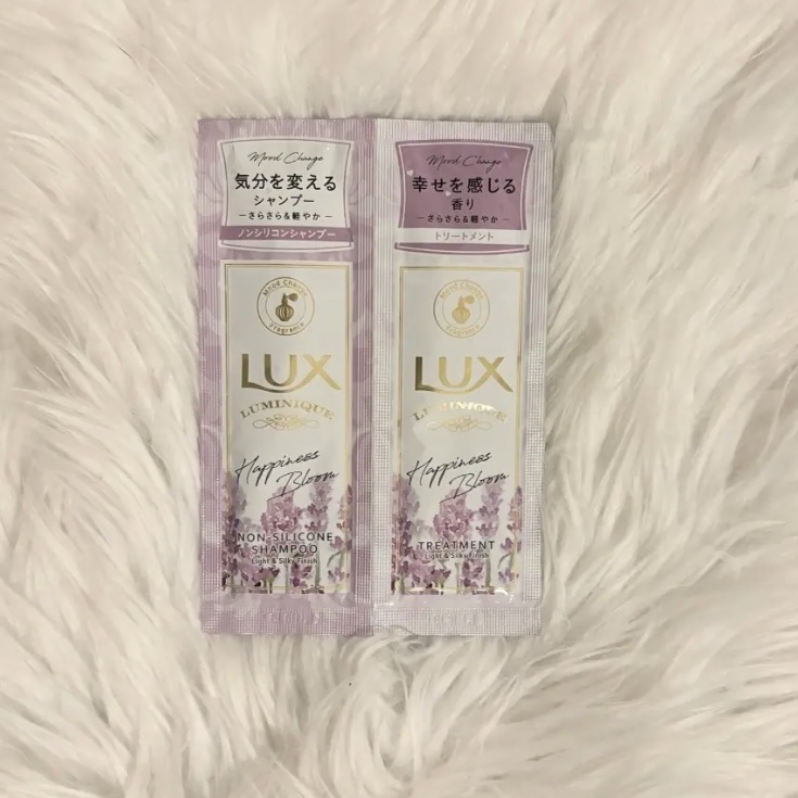 ルミニーク ハピネスブルーム シャンプー／トリートメント シャンプー ポンプ 450g/LUX/市販シャンプーを使ったクチコミ（1枚目）