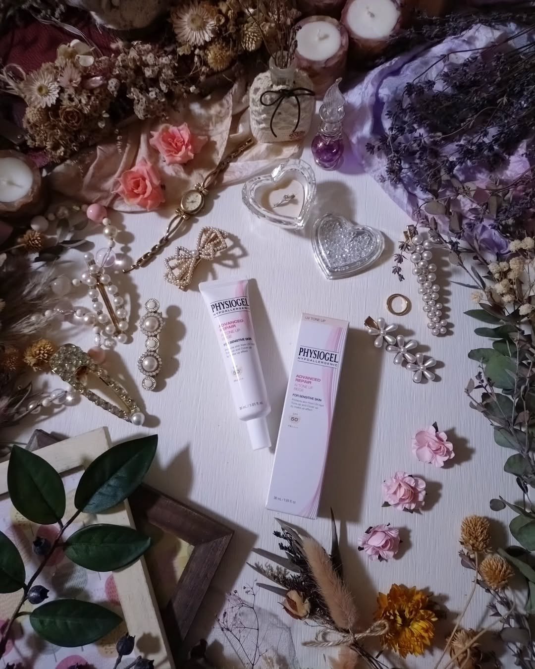 アドバンスドリペア　ＡＩトーンアップ　ベージュ/PHYSIOGEL/日焼け止めクリームを使ったクチコミ（1枚目）