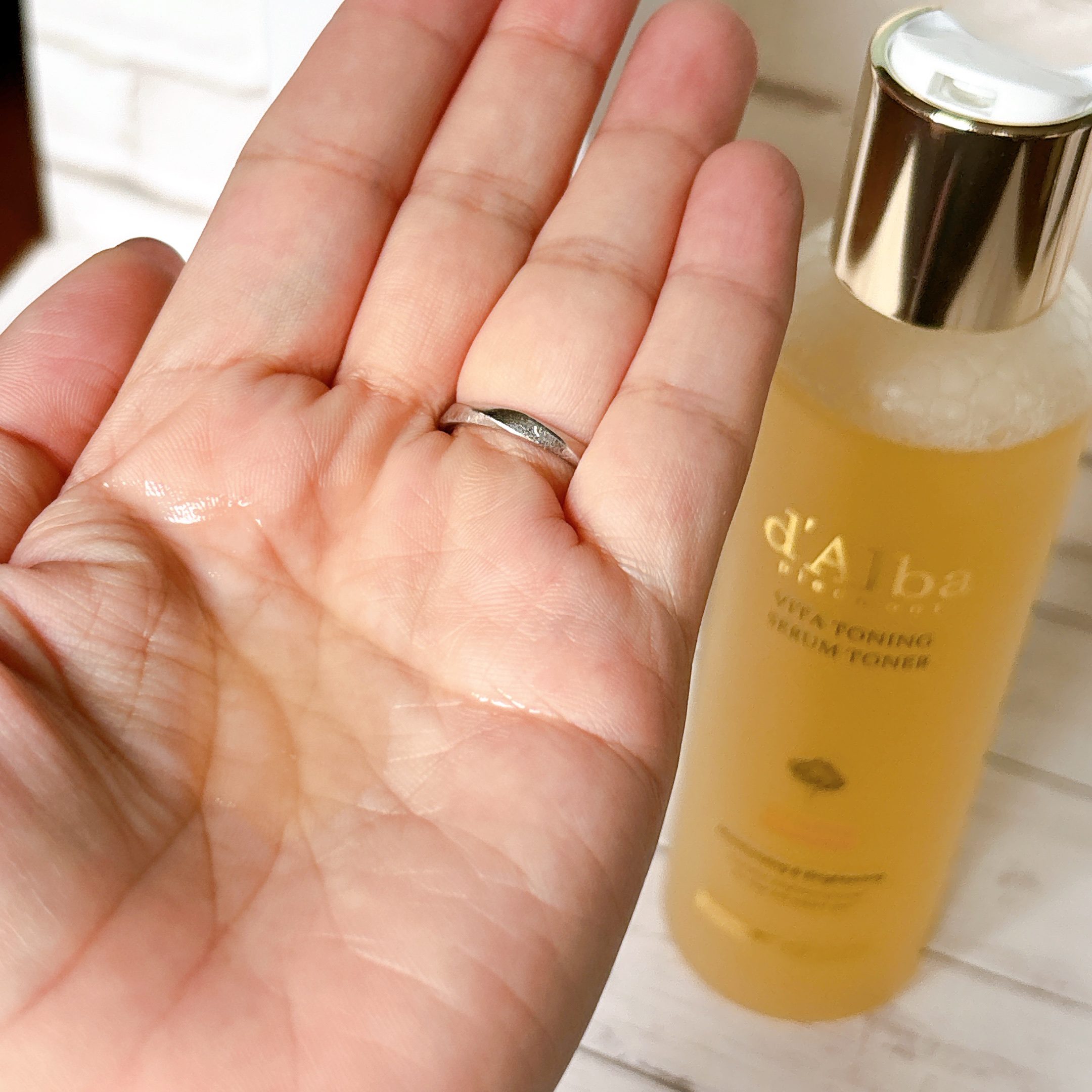 ビタトーニングセラムトナー/ダルバ/化粧水を使ったクチコミ（3枚目）