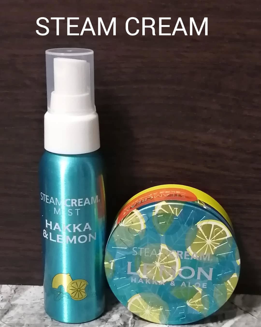 スチームクリーム ハッカ＆アロエ レモン/STEAMCREAM/ボディクリームを使ったクチコミ（1枚目）