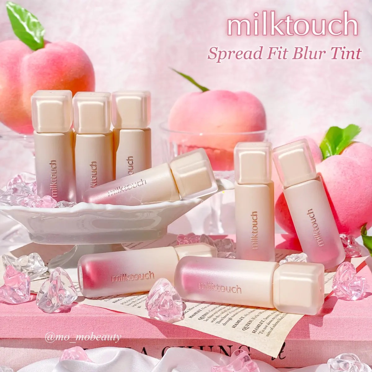 スプレッドフィットブラーティント 07 モアブリックス/Milk Touch/リップティントを使ったクチコミ（1枚目）