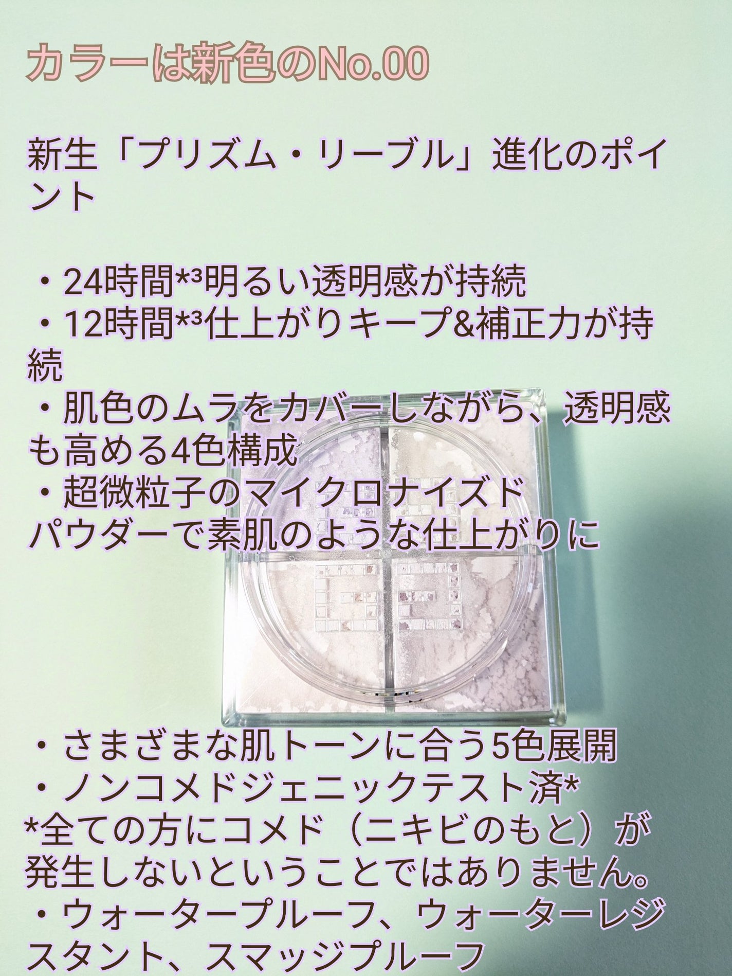 プリズム・リーブル/GIVENCHY/ルースパウダーを使ったクチコミ(2枚目)