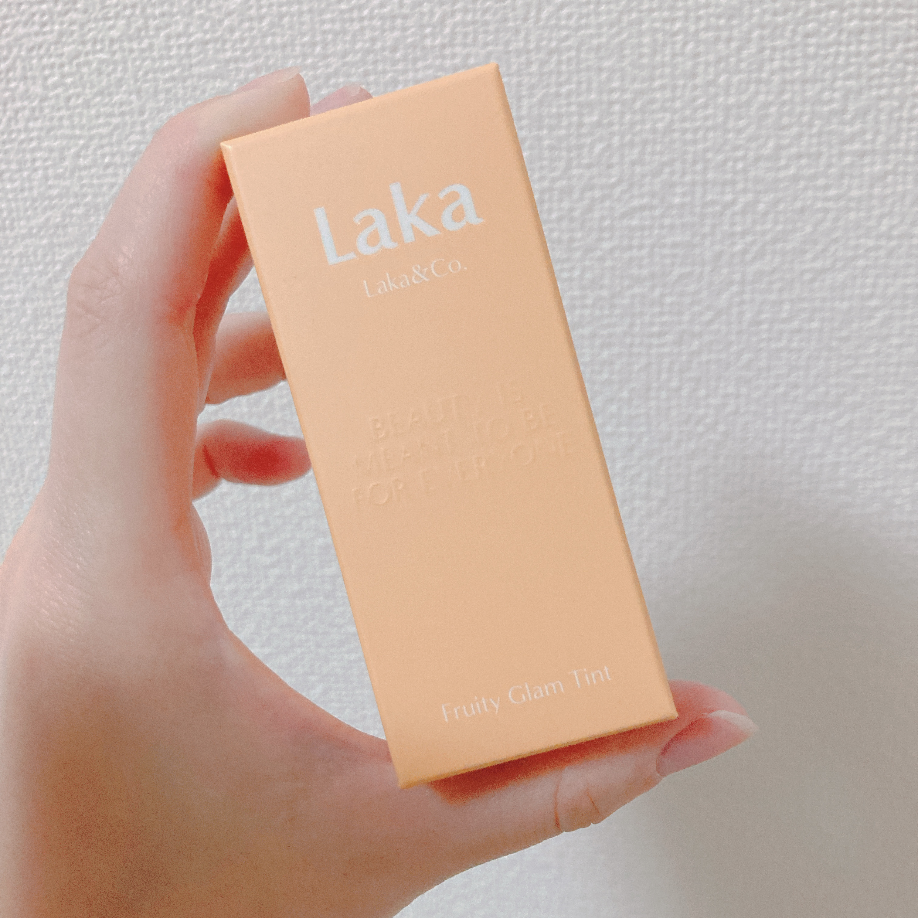 フルーティーグラムティント/Laka/リップティントを使ったクチコミ（2枚目）