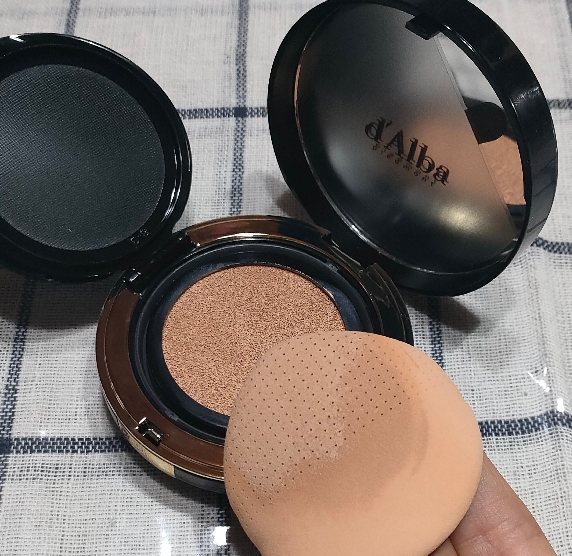 グロウフィットセラムカバークッション/ダルバ/クッションファンデーションを使ったクチコミ（3枚目）