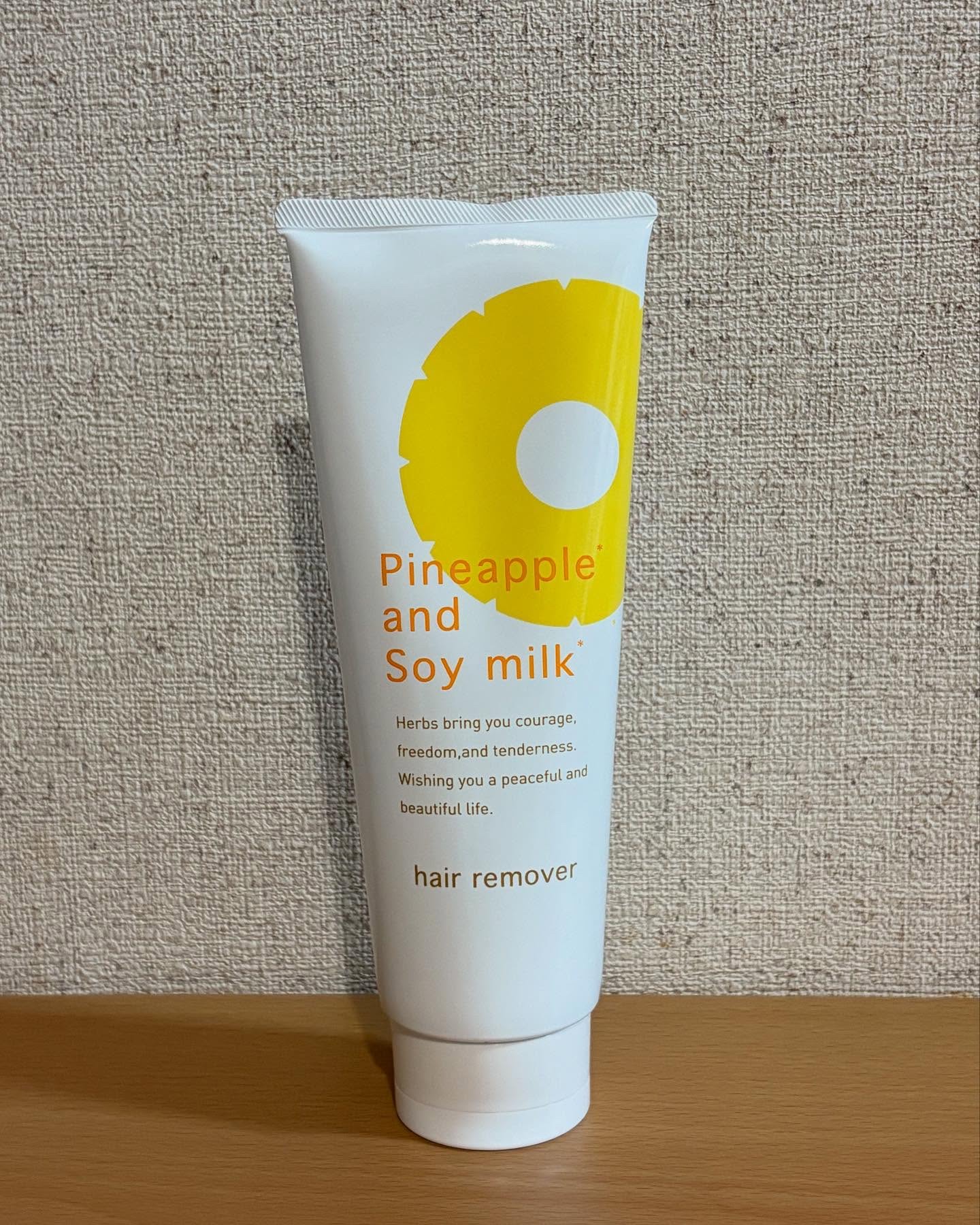 パイナップル豆乳除毛クリーム/鈴木ハーブ研究所/除毛クリームを使ったクチコミ（1枚目）
