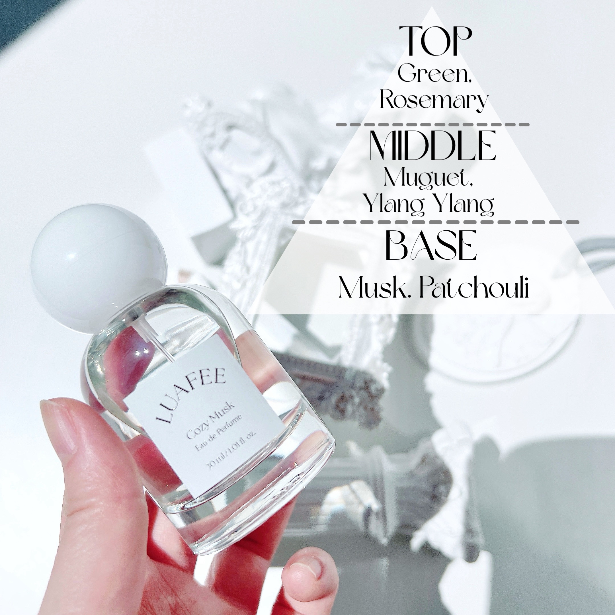 ルアペ コージームスク オードパルファム/LUAFEE/香水(その他)を使ったクチコミ（3枚目）