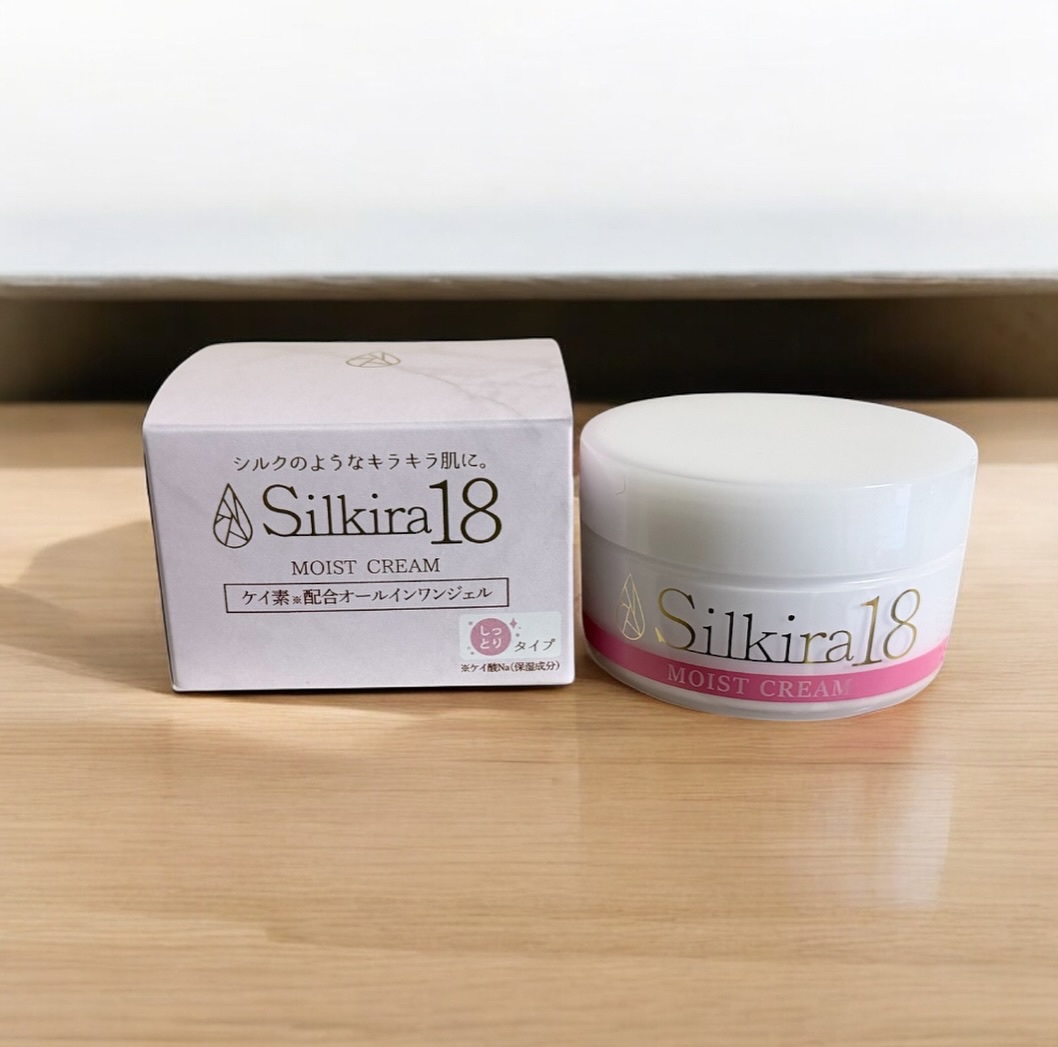 シルキラ18-シリカ（ケイ素）配合オールインワンジェル しっとり/シルキラ/フェイスクリームを使ったクチコミ（1枚目）
