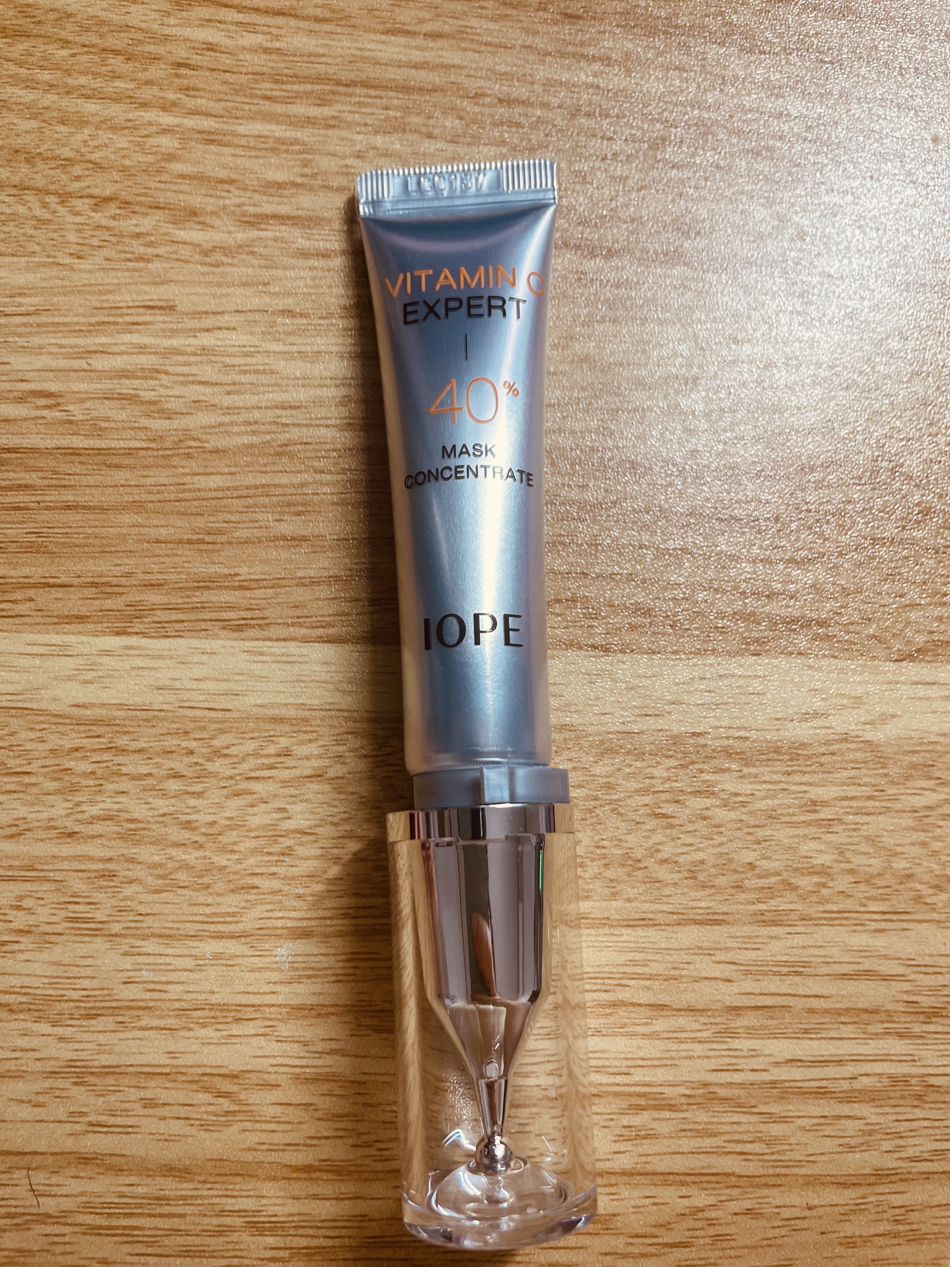 ビタミンC エキスパート40% マスクコンセントレート/IOPE/フェイスクリームを使ったクチコミ（1枚目）