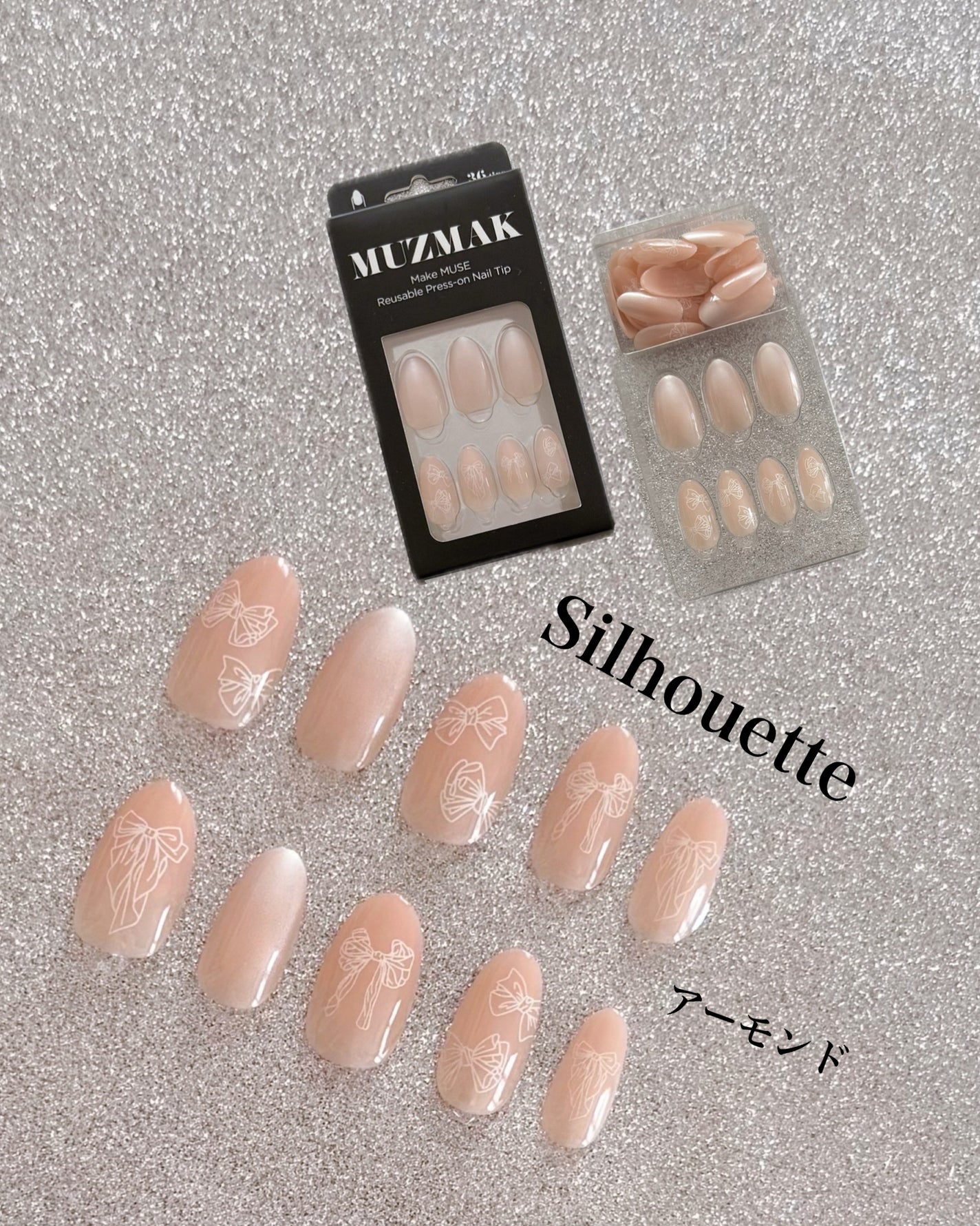 TPUネイルチップ(shape:Coffin)/Muzmak/ネイルチップ・パーツを使ったクチコミ(5枚目)