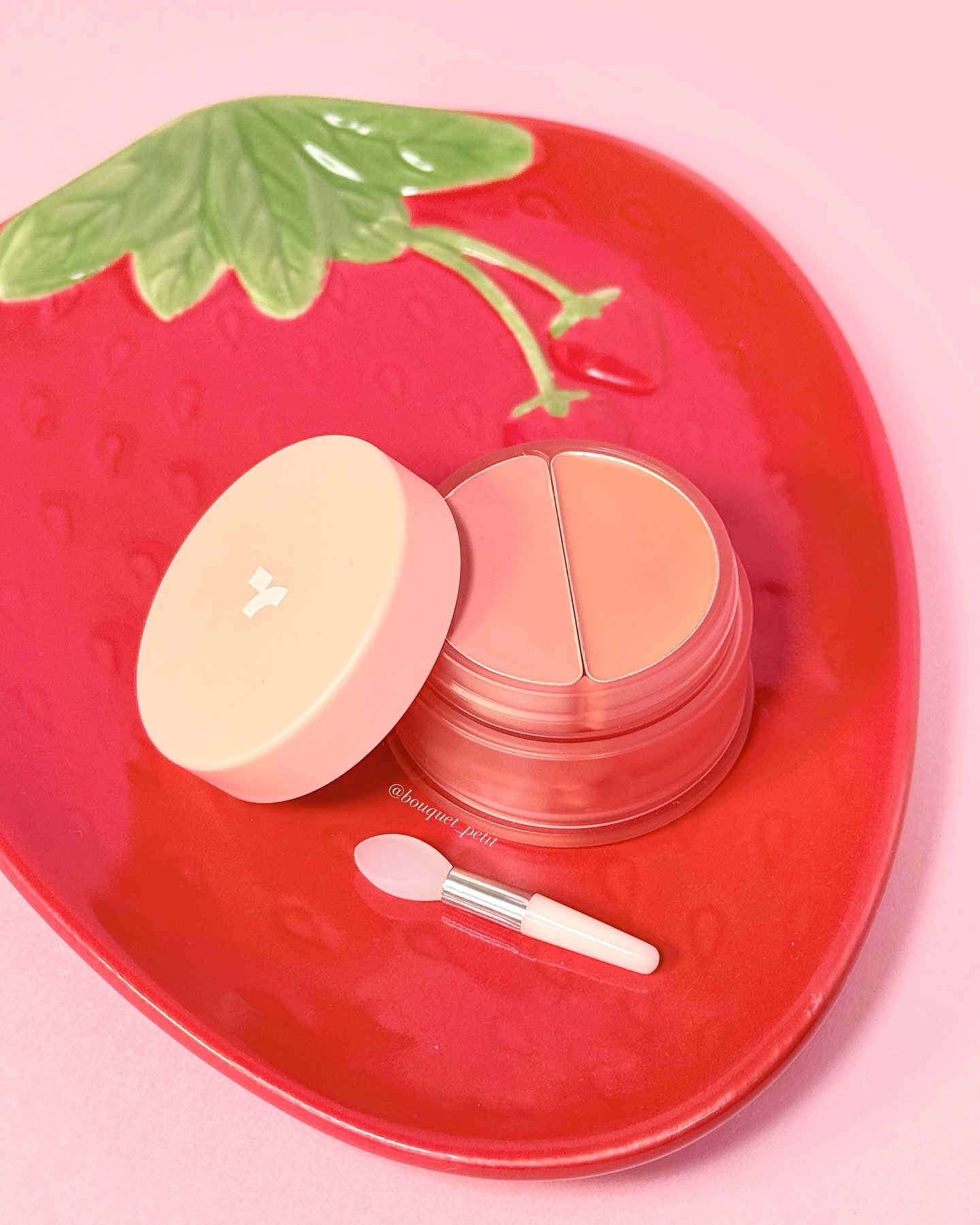 チークトーン リップ＆チーク デュオバーム/TONYMOLY/口紅を使ったクチコミ（1枚目）