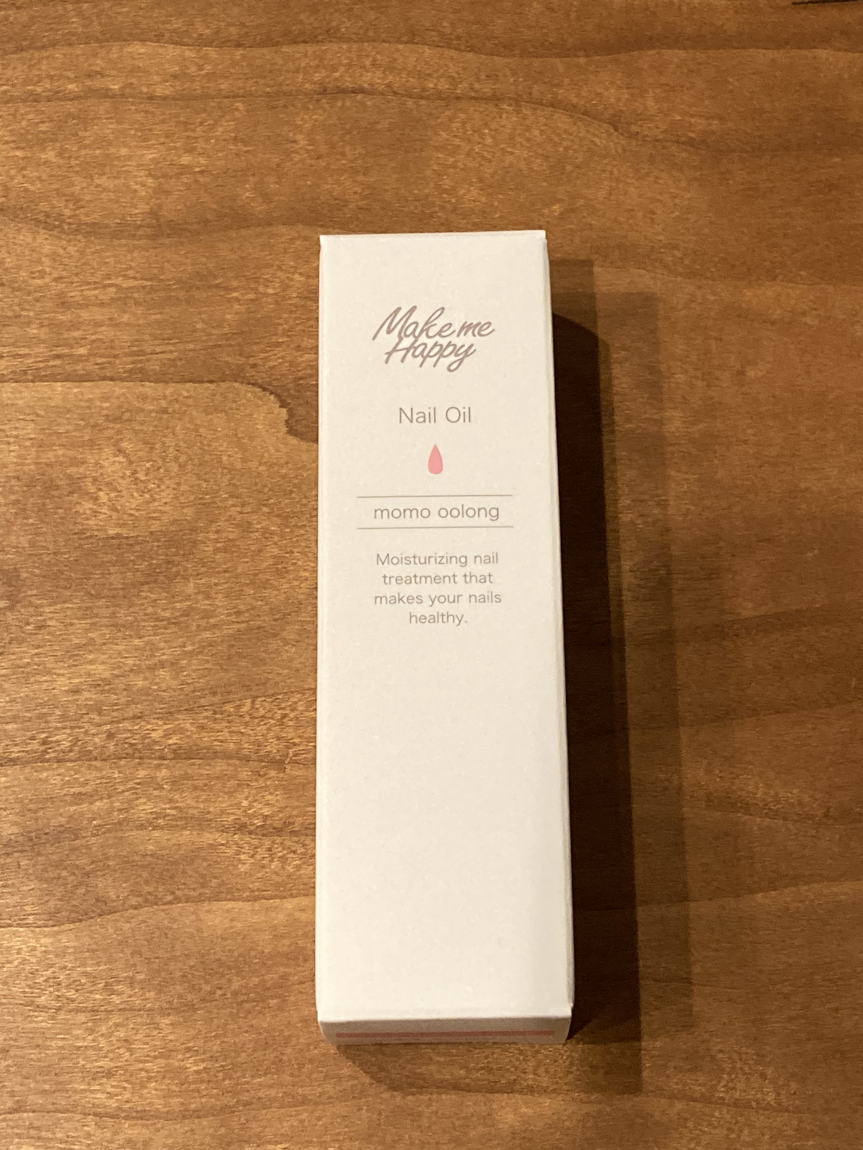 メイクミーハッピー ネイルオイル momo oolong/キャンメイク/ネイルオイル・トリートメントを使ったクチコミ（1枚目）