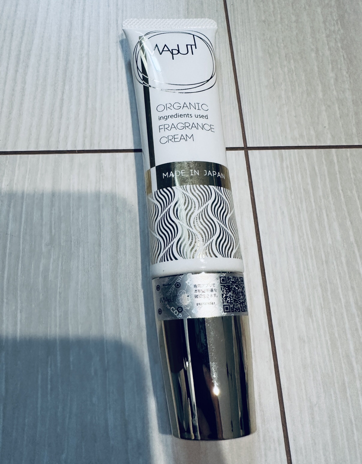 オーガニックフレグランスバストクリーム/MAPUTI/バストケア・ヒップケアを使ったクチコミ（1枚目）