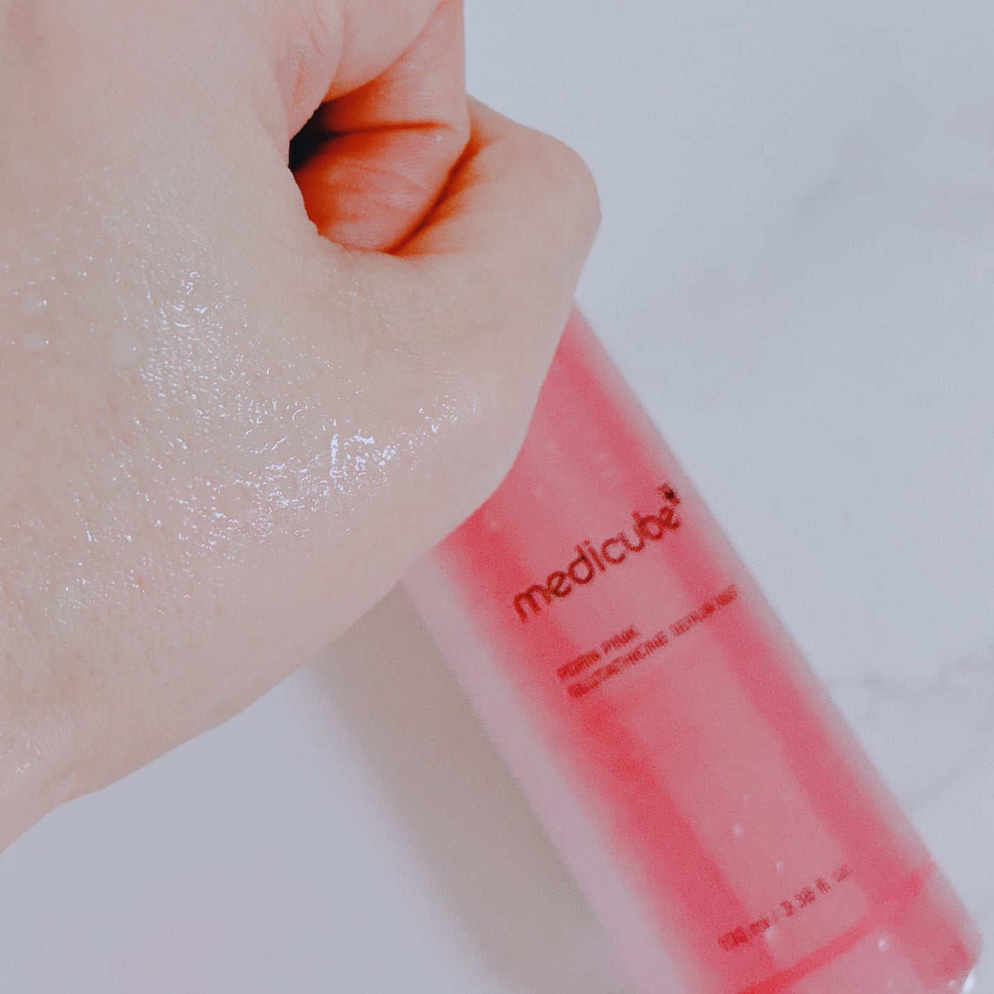 PDRNピンクセラムミスト/MEDICUBE/美容液を使ったクチコミ(3枚目)