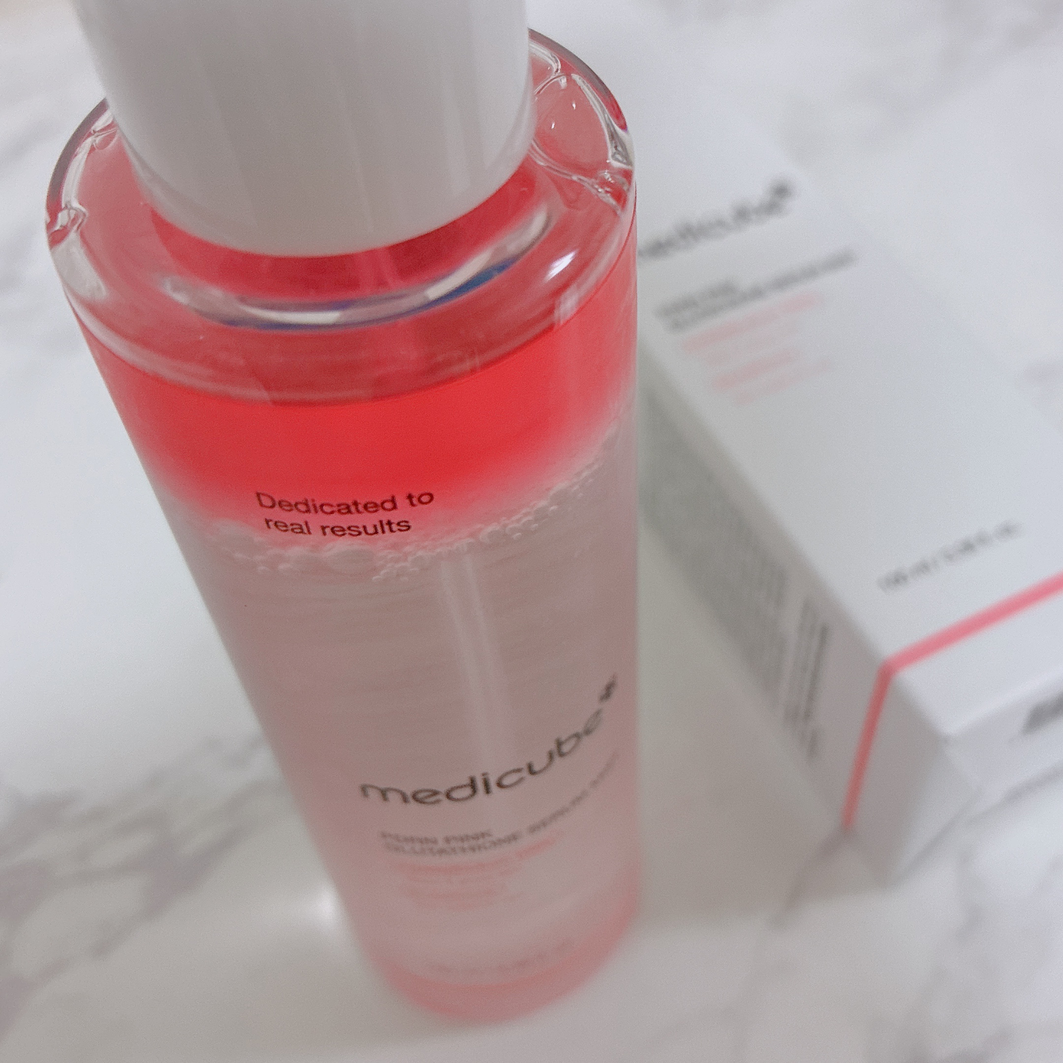 PDRNピンクセラムミスト/MEDICUBE/美容液を使ったクチコミ（2枚目）