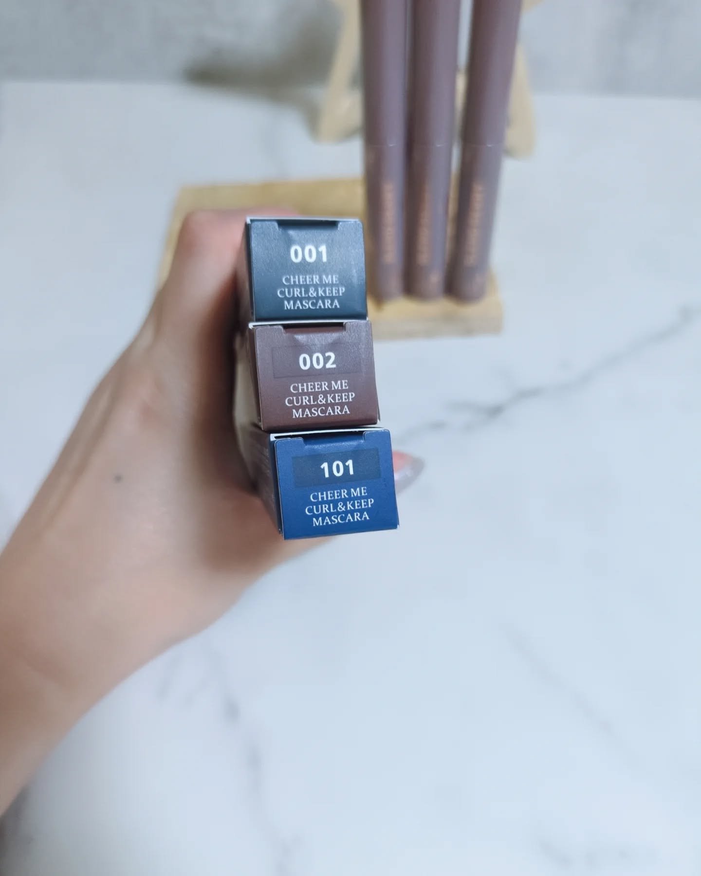 ブレンドベリー チアミー カール＆キープ マスカラ ＷＰ/BLEND BERRY/マスカラを使ったクチコミ（3枚目）