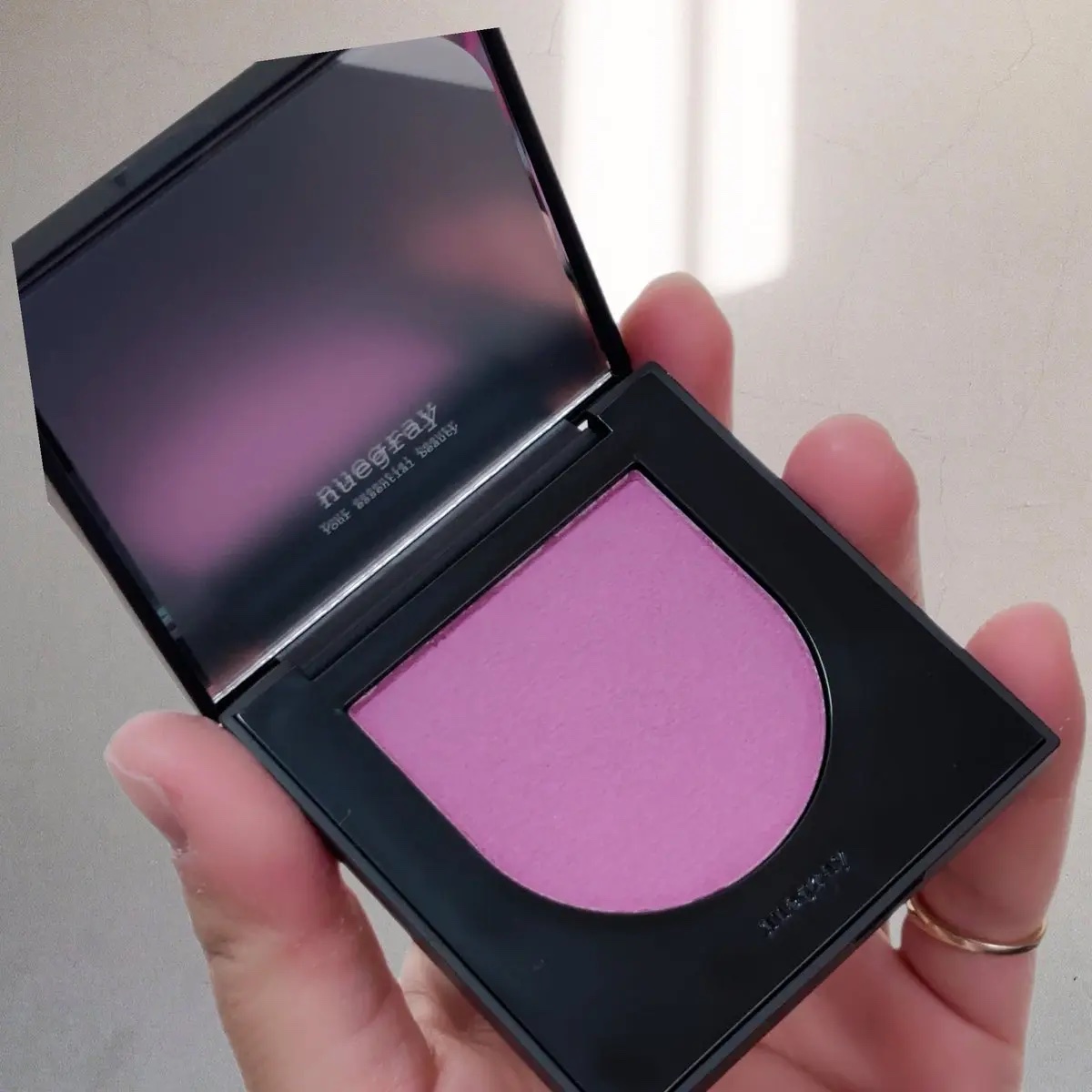 スウェイチークブラッシャー/nuegray/ジェル・クリームチークを使ったクチコミ（3枚目）