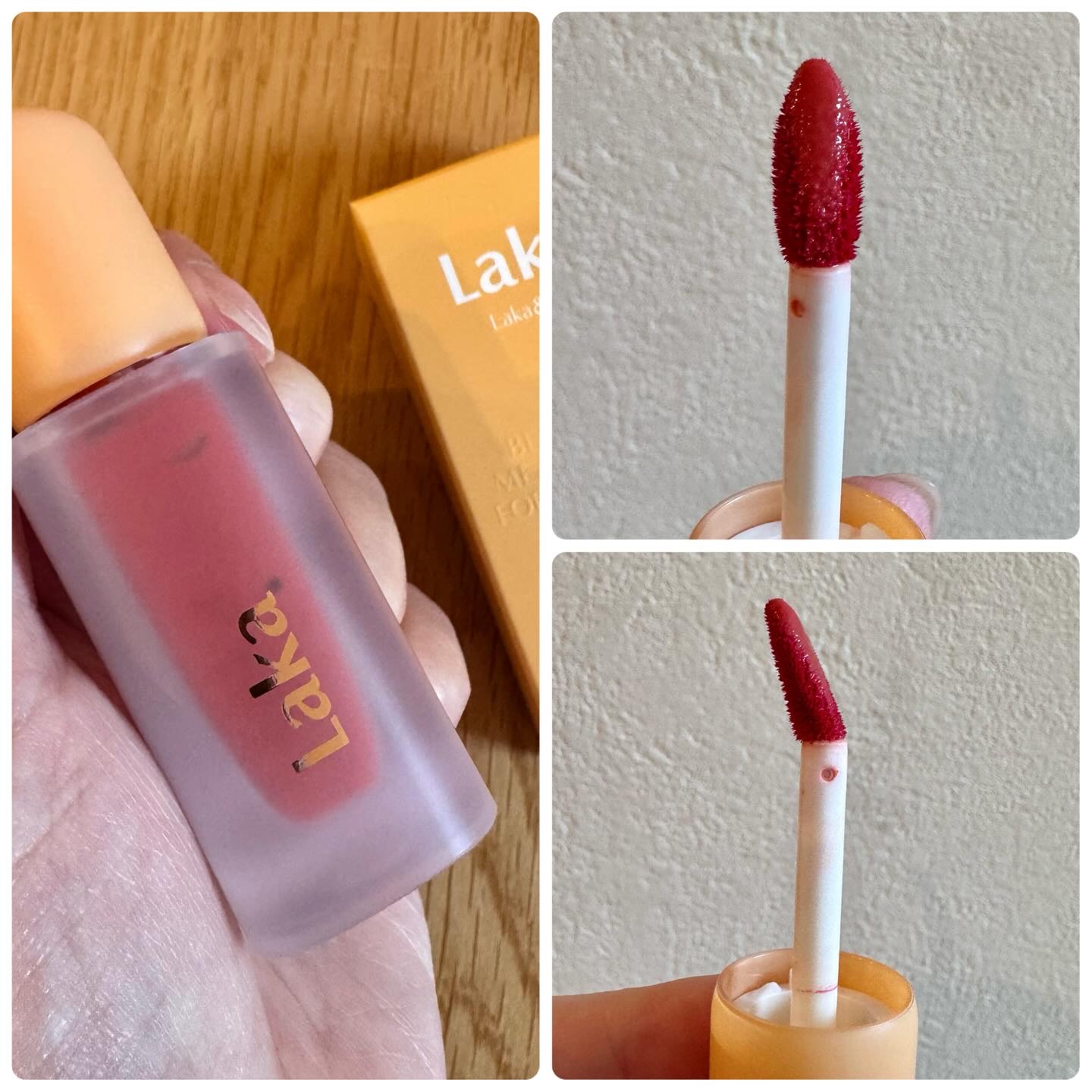 フルーティーグラムティント/Laka/リップティントを使ったクチコミ（2枚目）