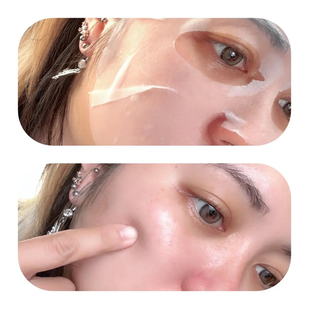 ブラックPDRN デイリーシートマスク/ネイチャーリパブリック/シートマスク・パックを使ったクチコミ(4枚目)